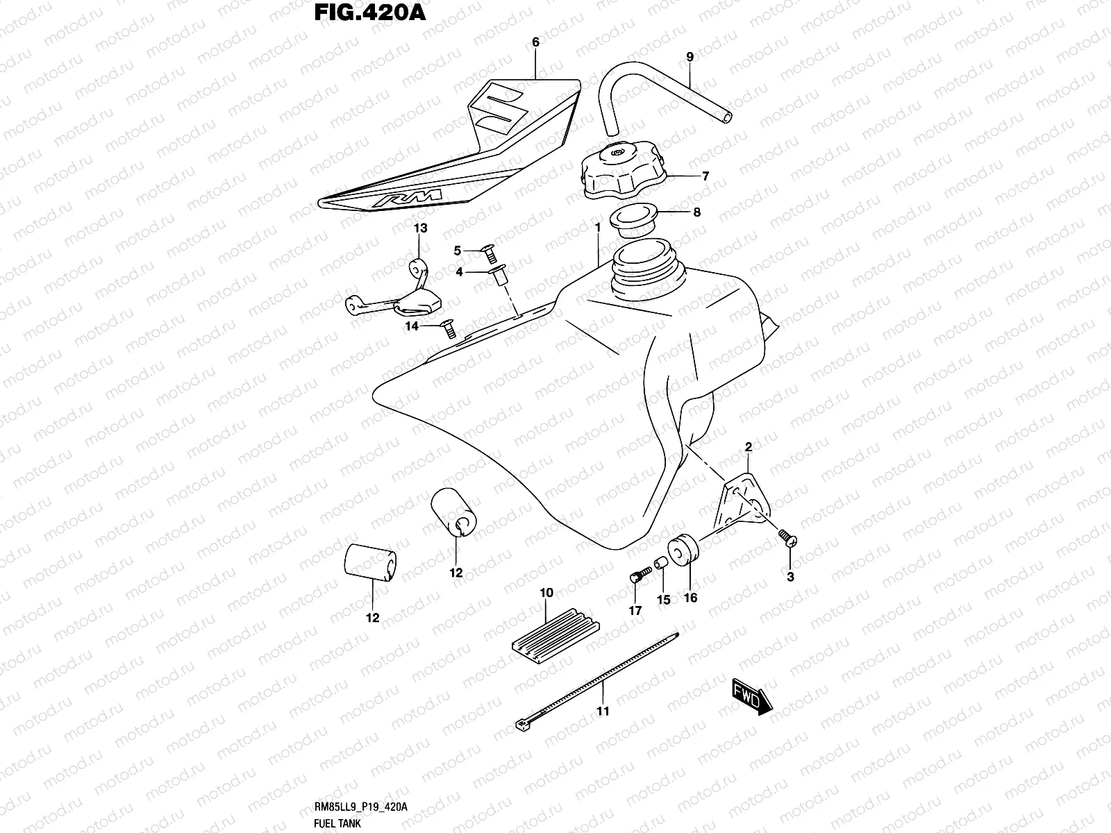 420A - FUEL TANK