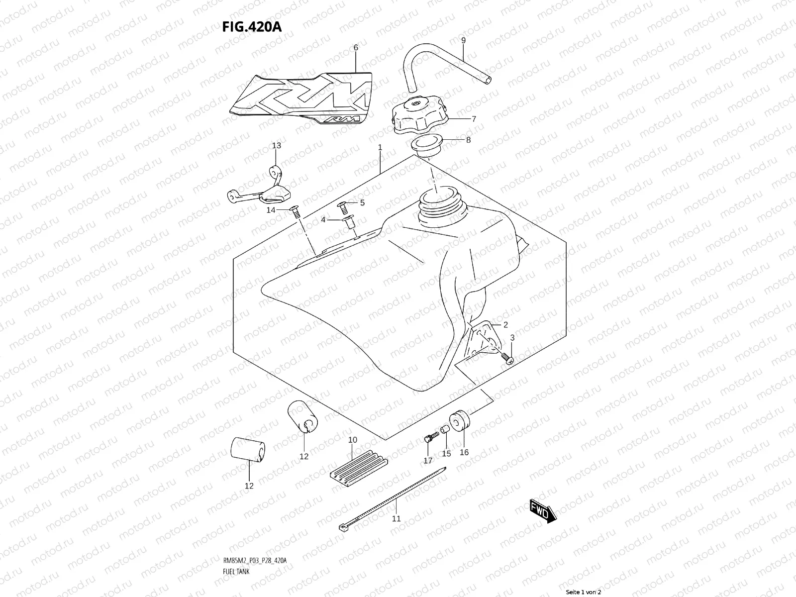 420A - FUEL TANK
