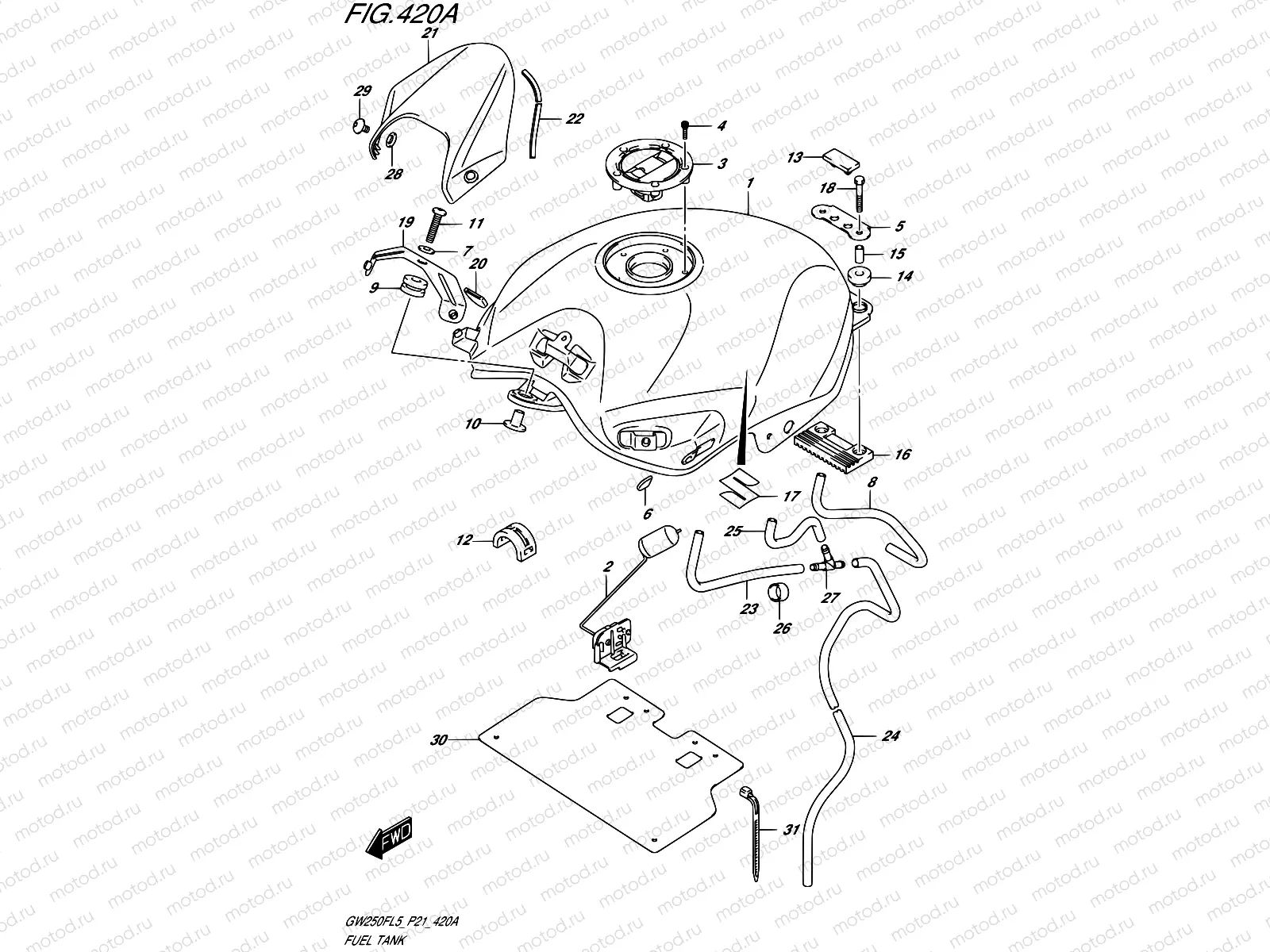 420A - FUEL TANK