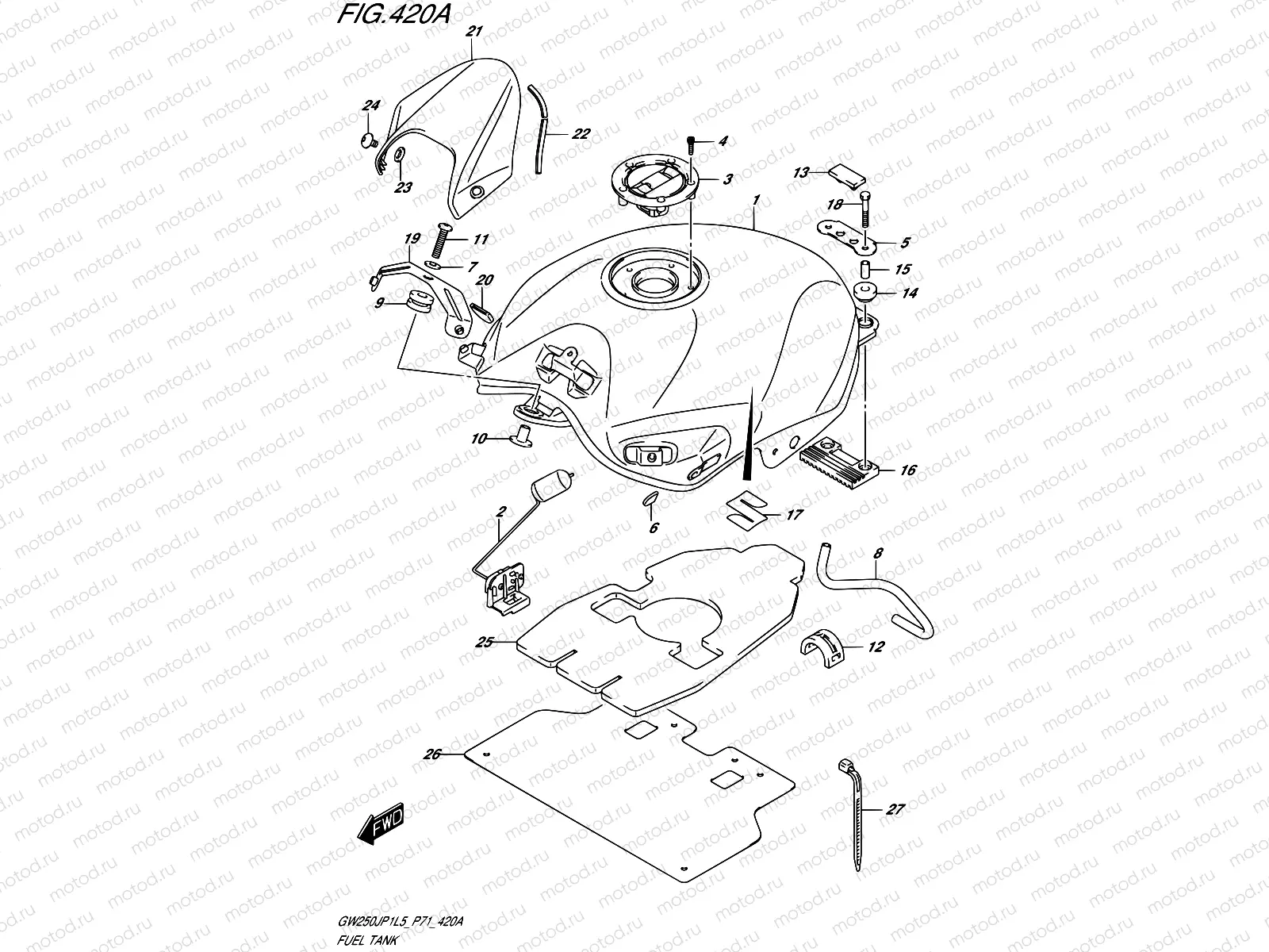 420A - FUEL TANK