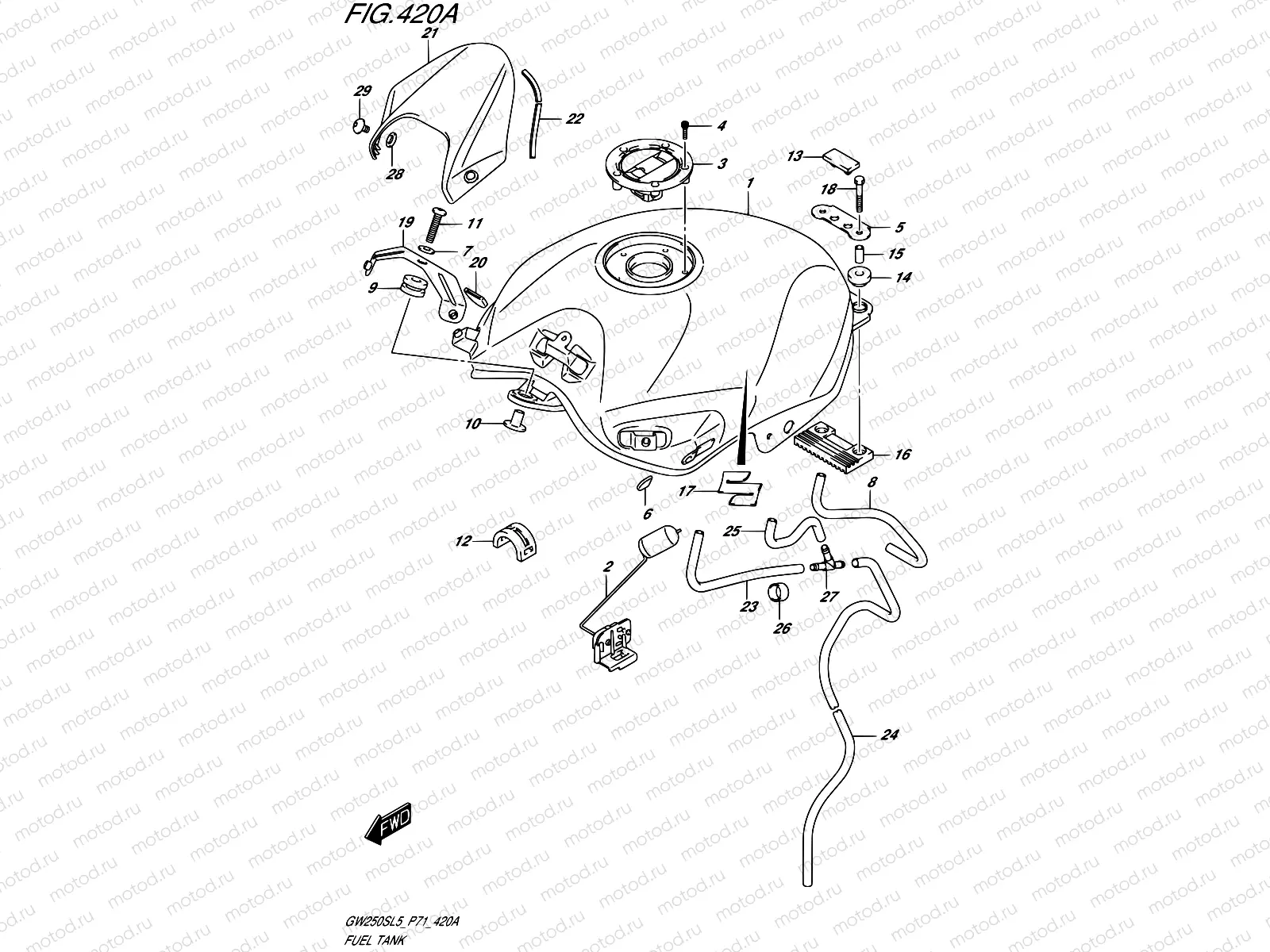 420A - FUEL TANK