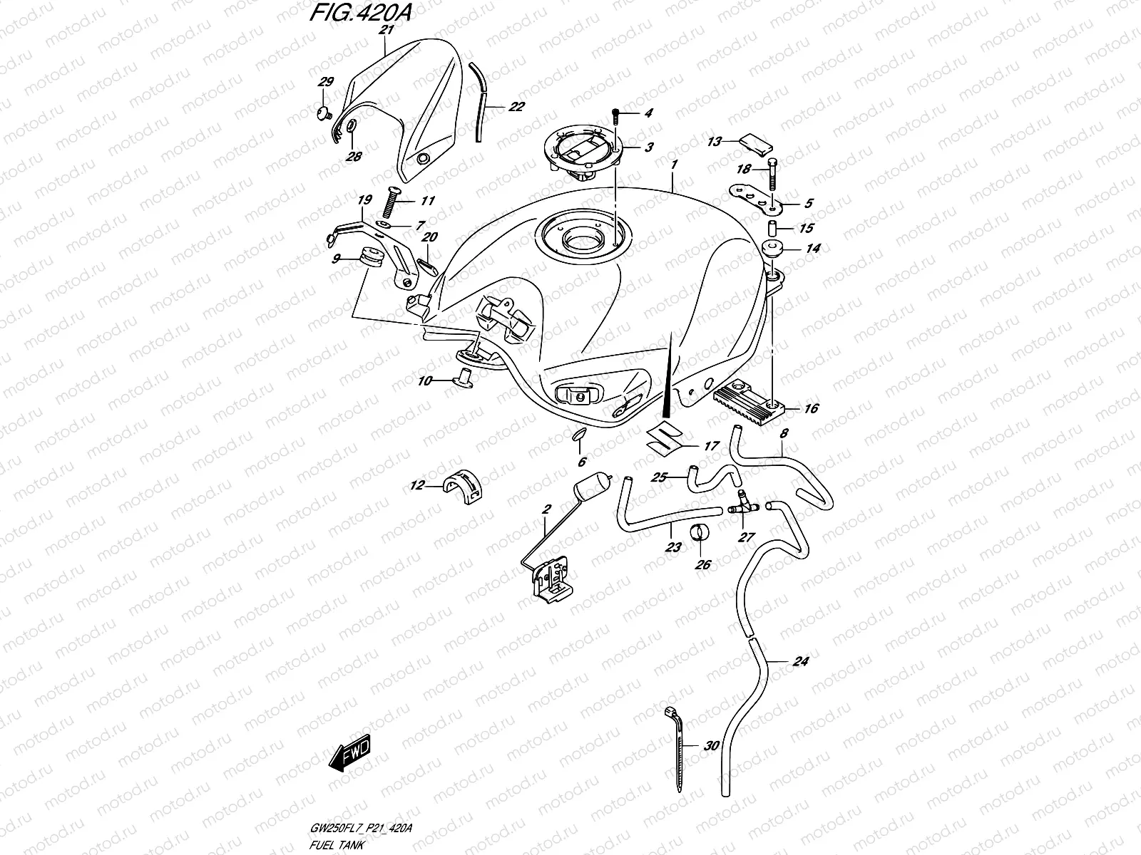 420A - FUEL TANK