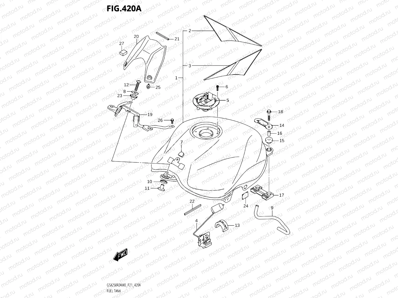 420A - FUEL TANK