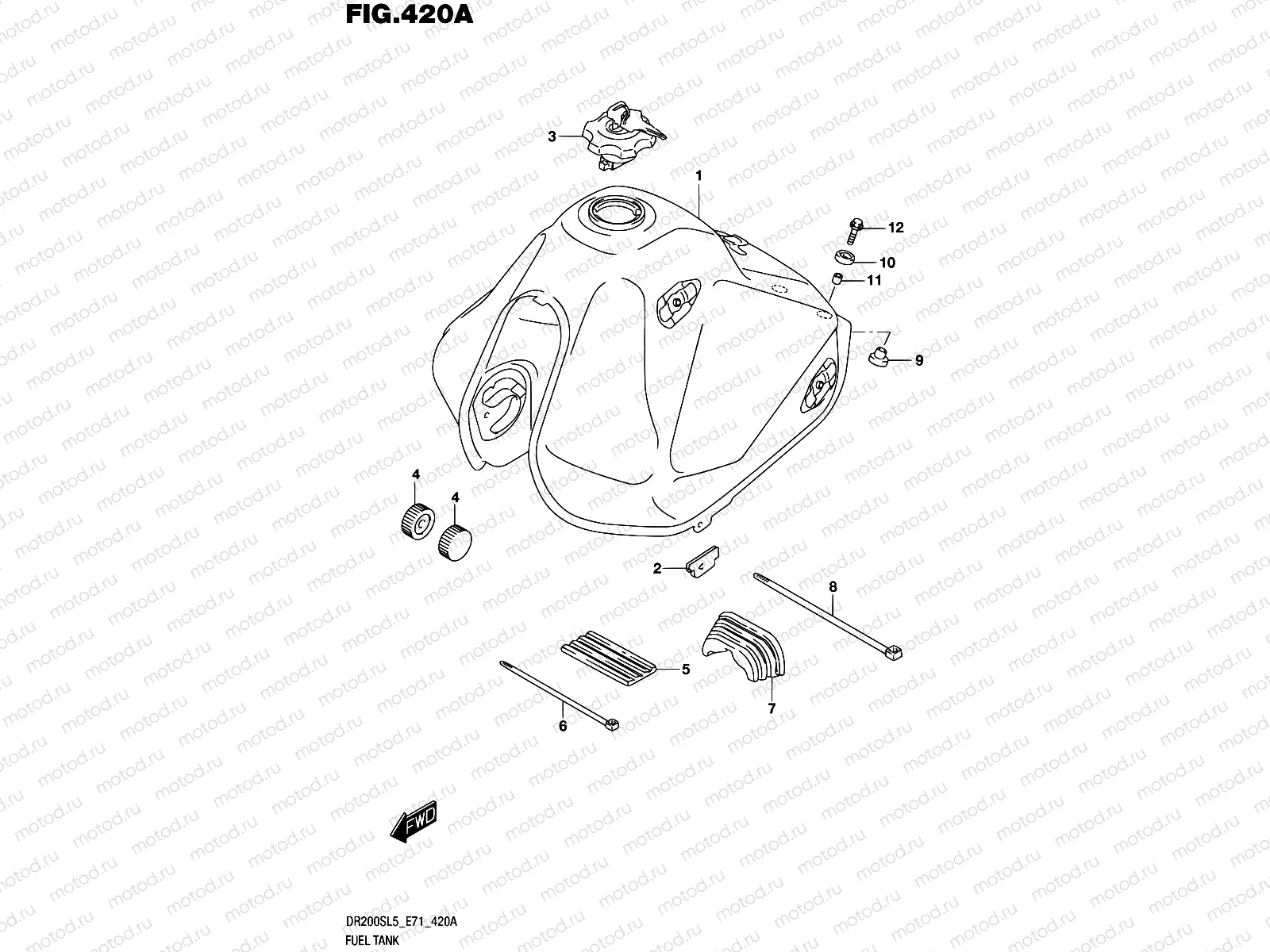 420A - FUEL TANK
