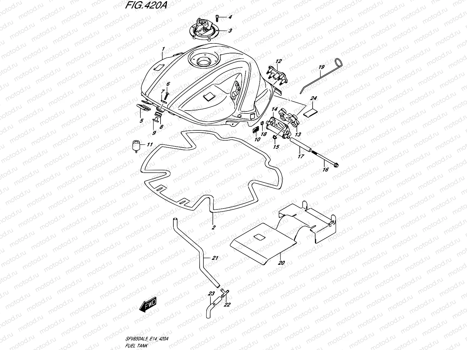 420A - FUEL TANK