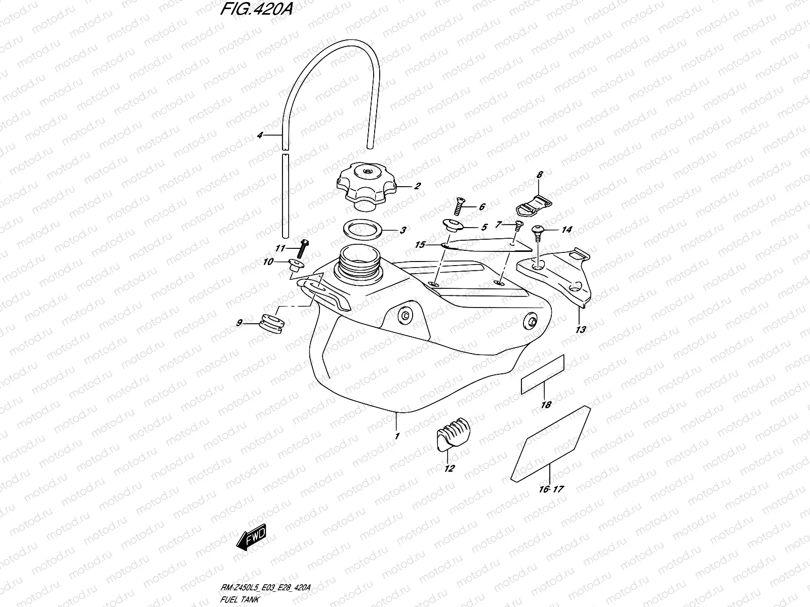 420A - FUEL TANK