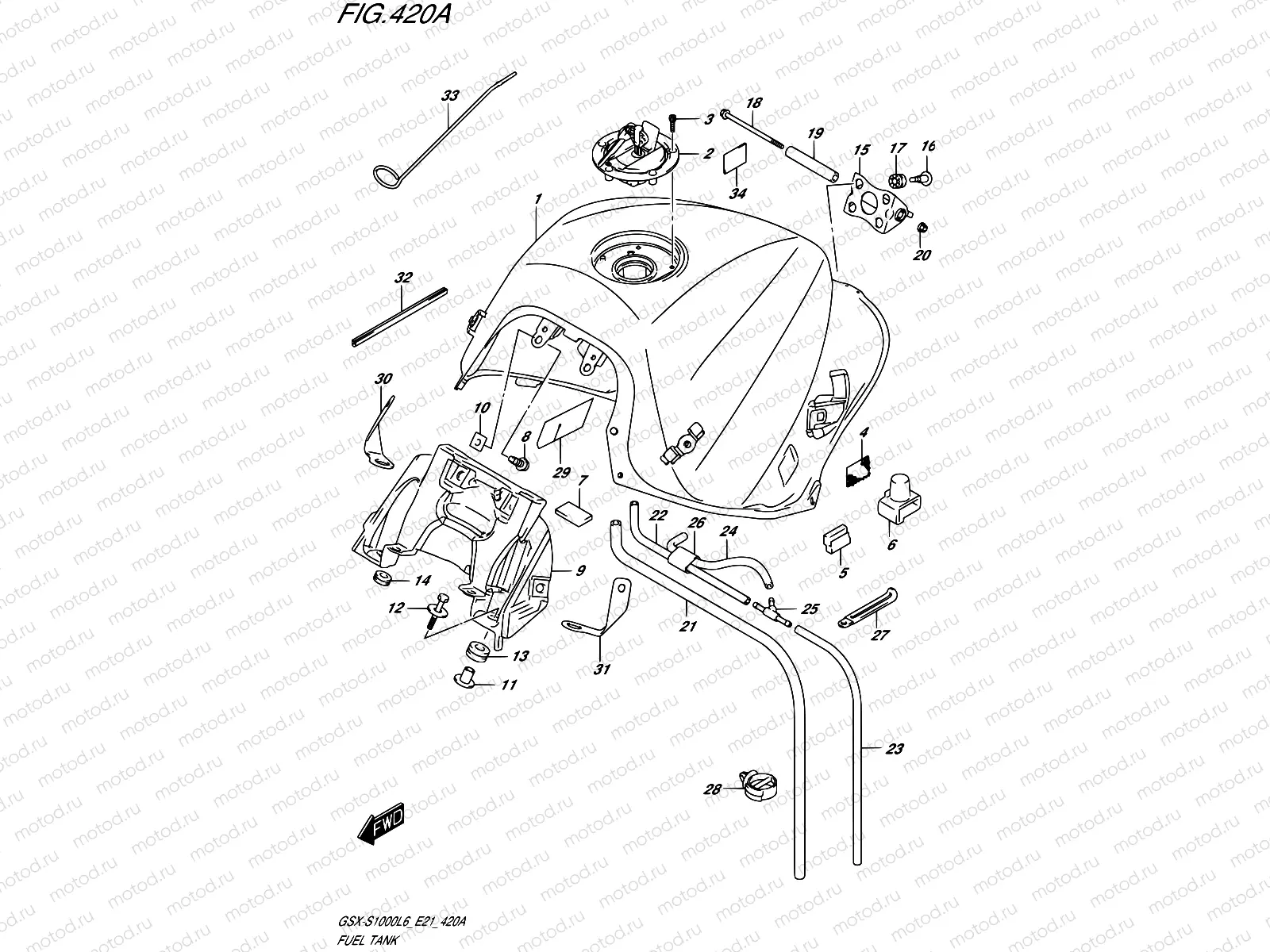 420A - FUEL TANK