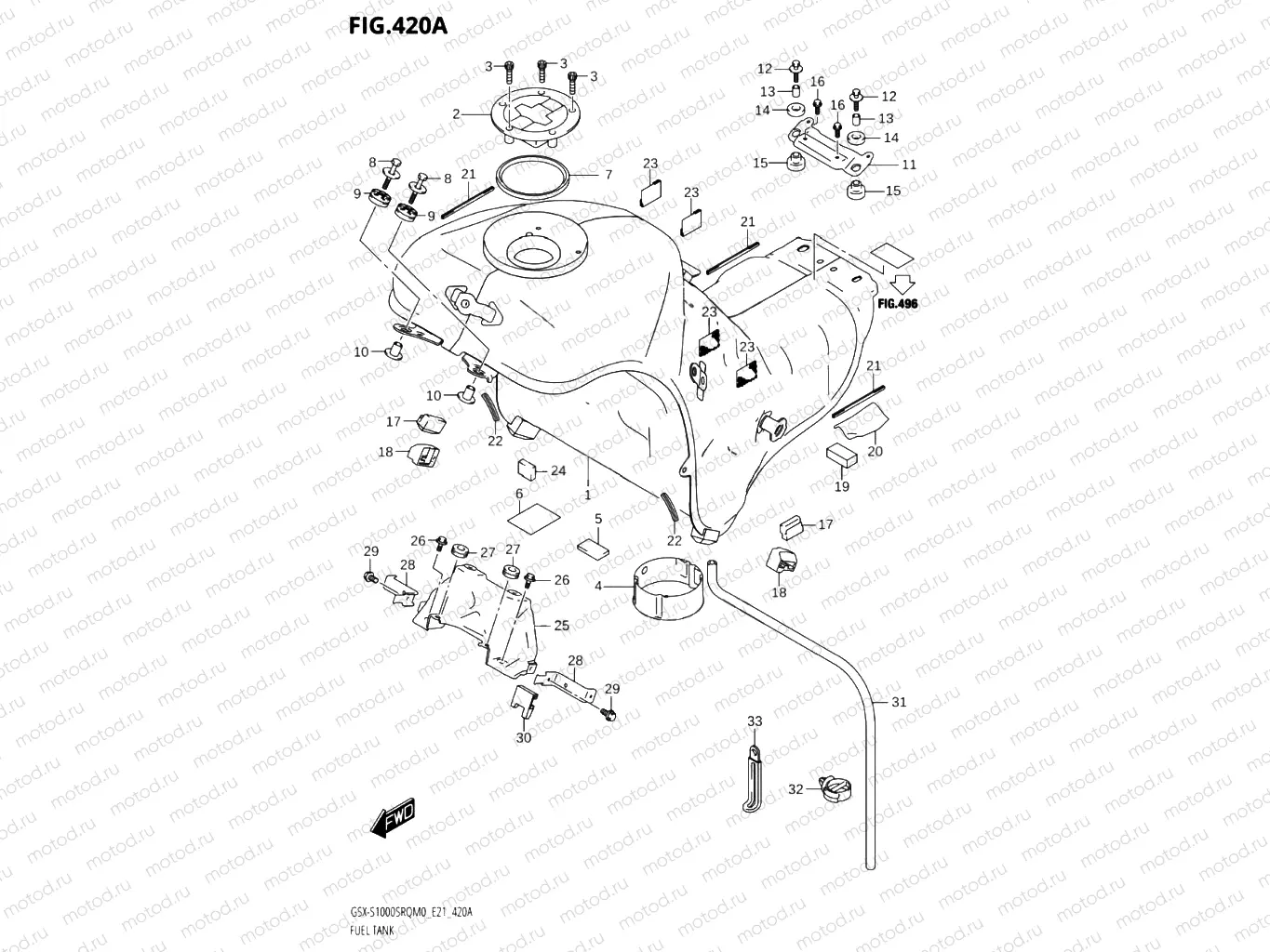 420A - FUEL TANK
