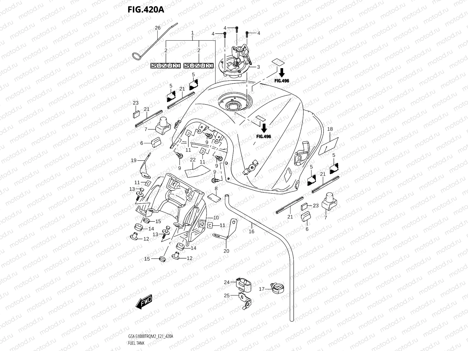 420A - FUEL TANK