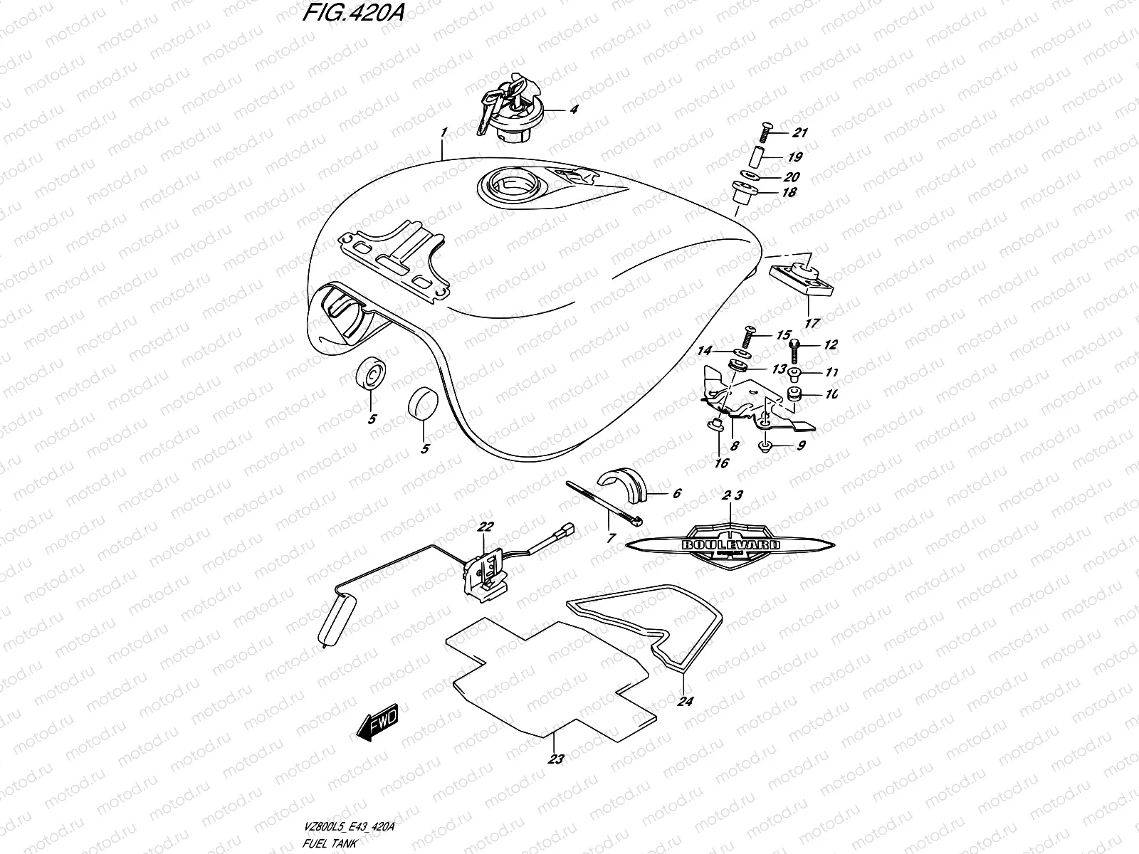 420A - FUEL TANK