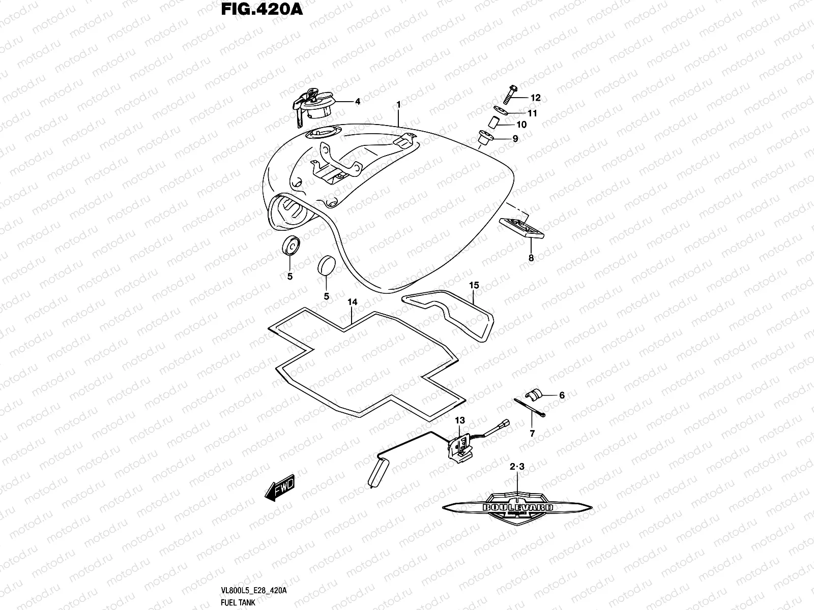 420A - FUEL TANK