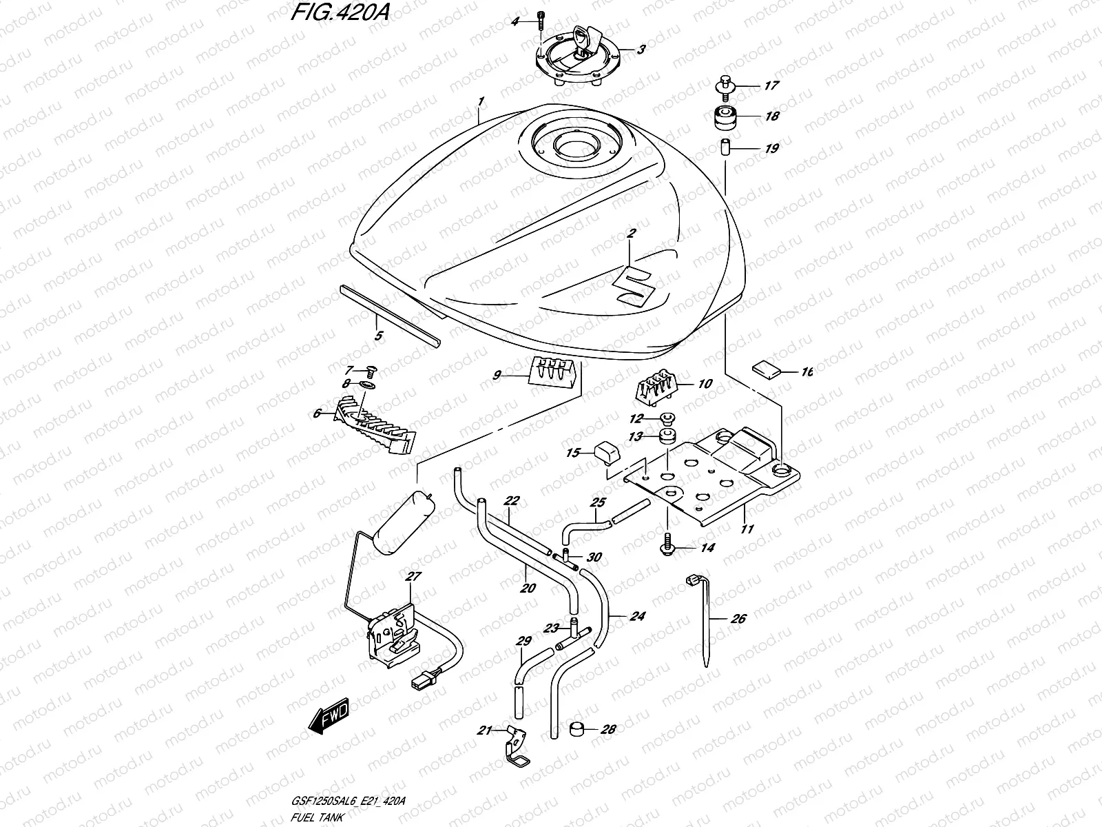 420A - FUEL TANK