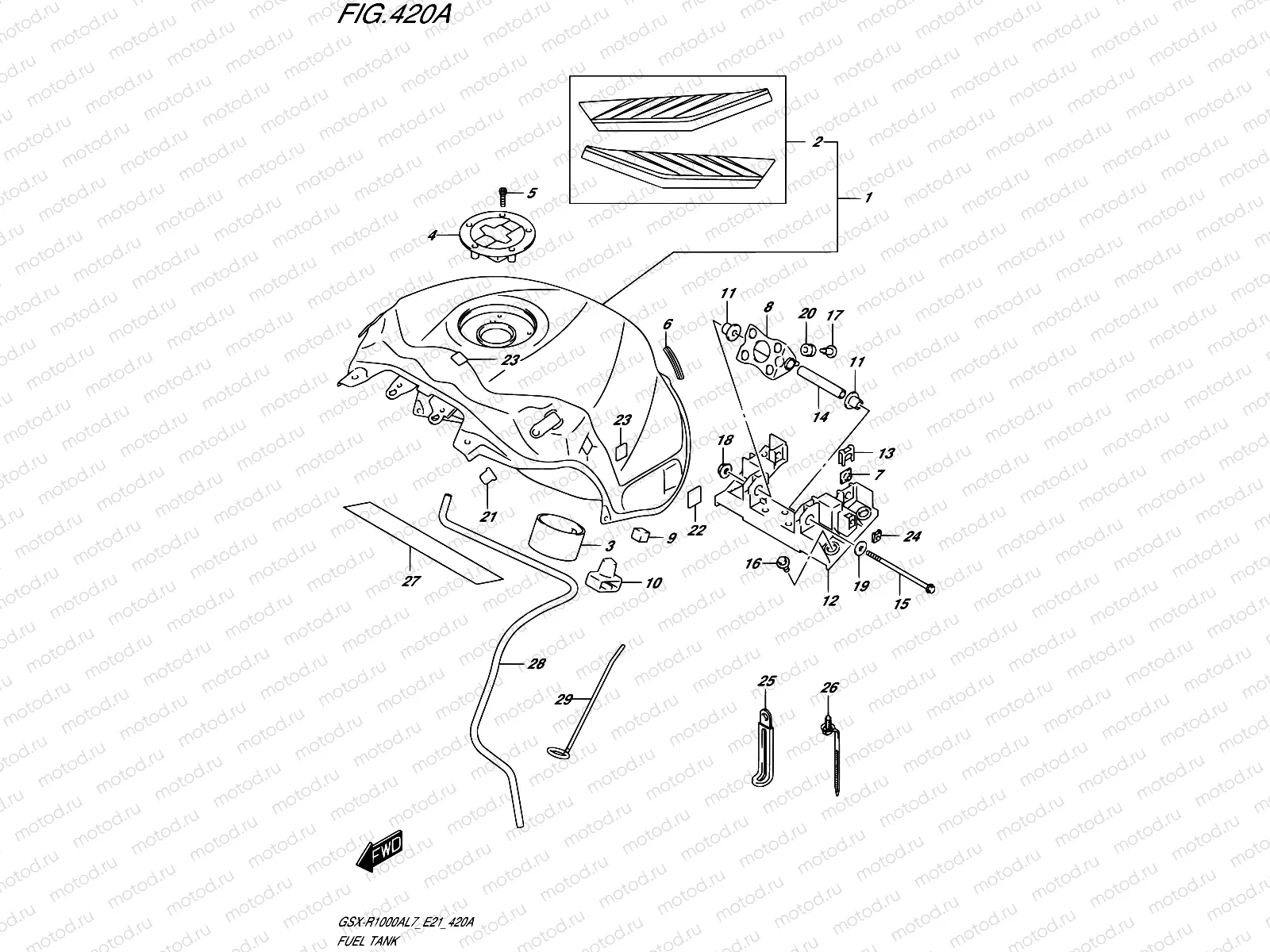 420A - FUEL TANK (YSF)
