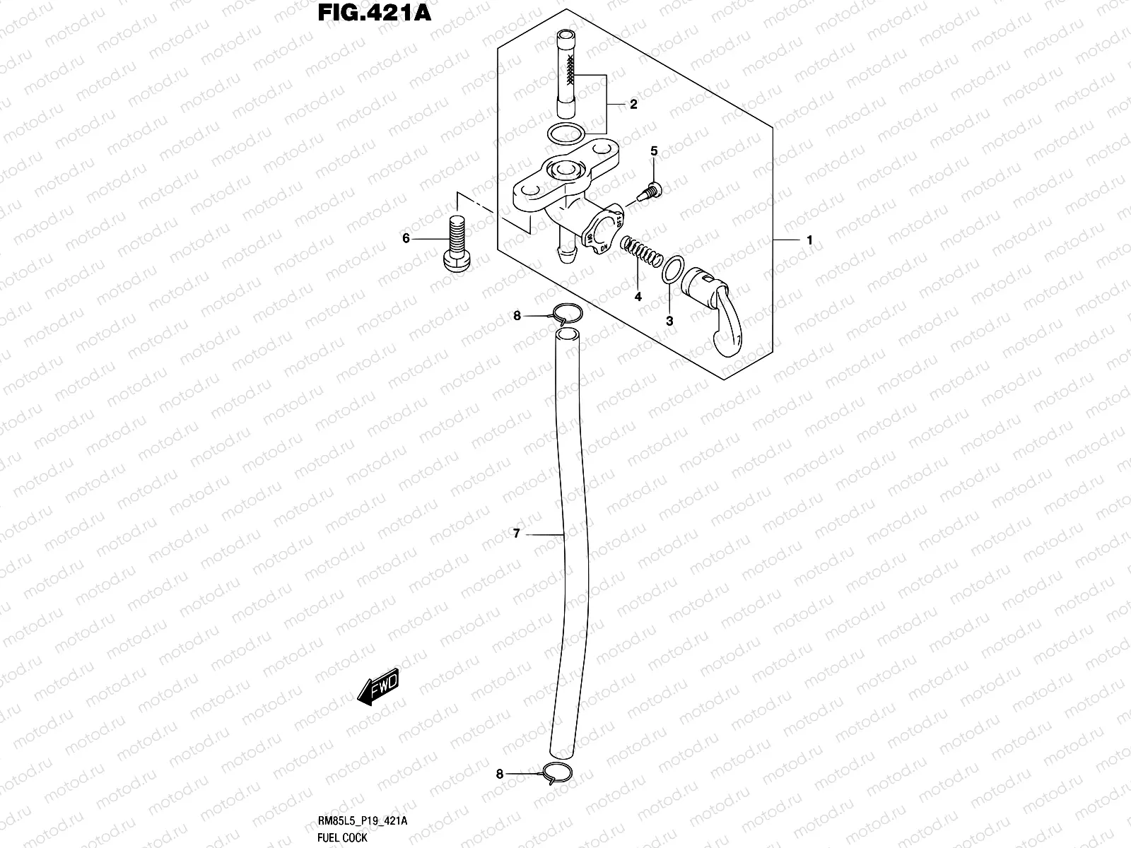 421A - FUEL COCK
