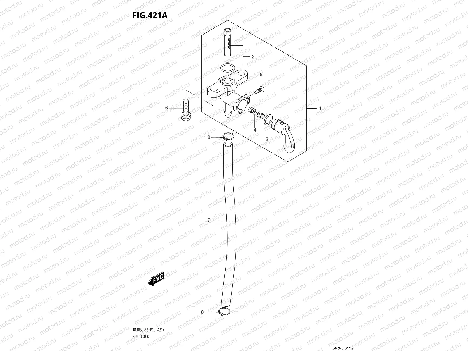 421A - FUEL COCK