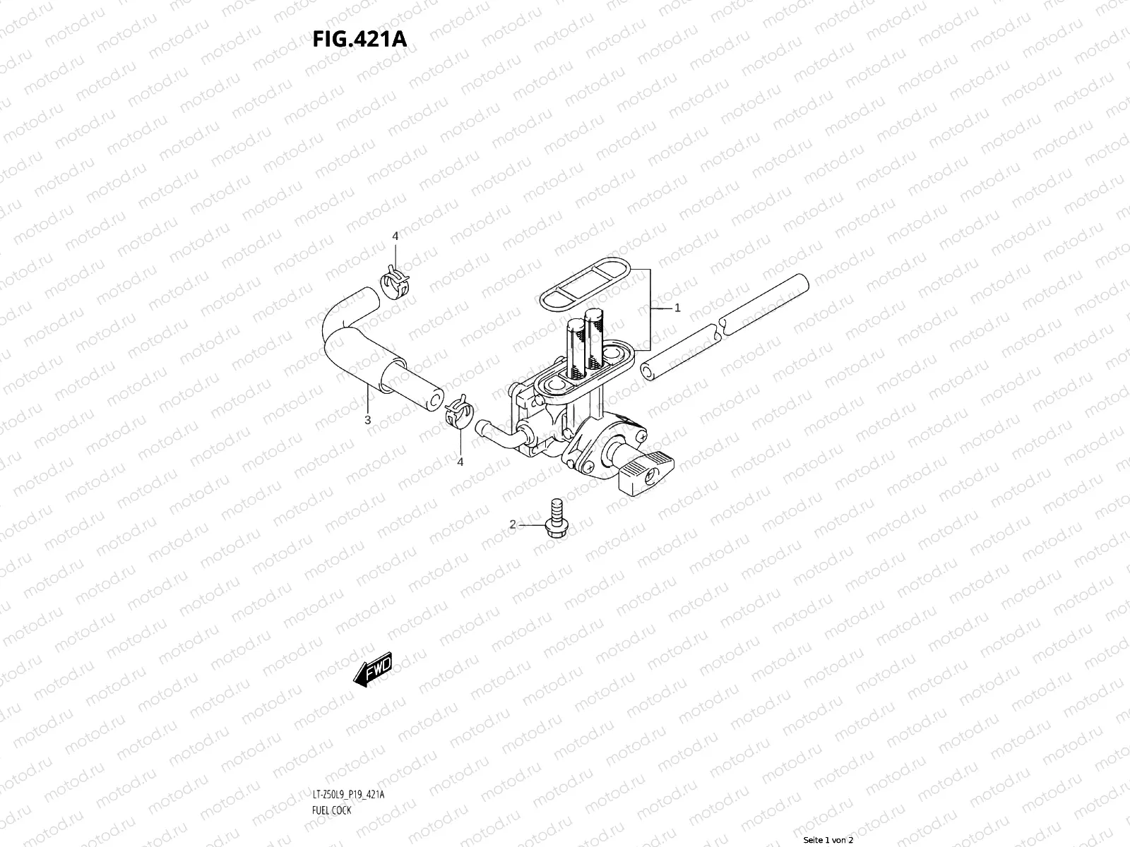 421A - FUEL COCK