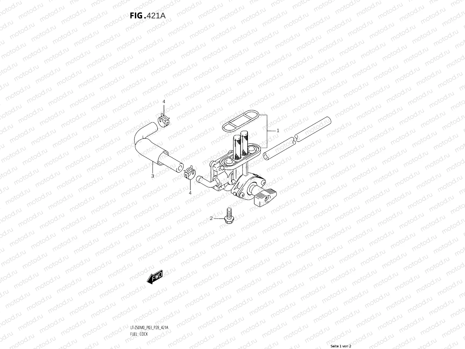 421A - FUEL COCK