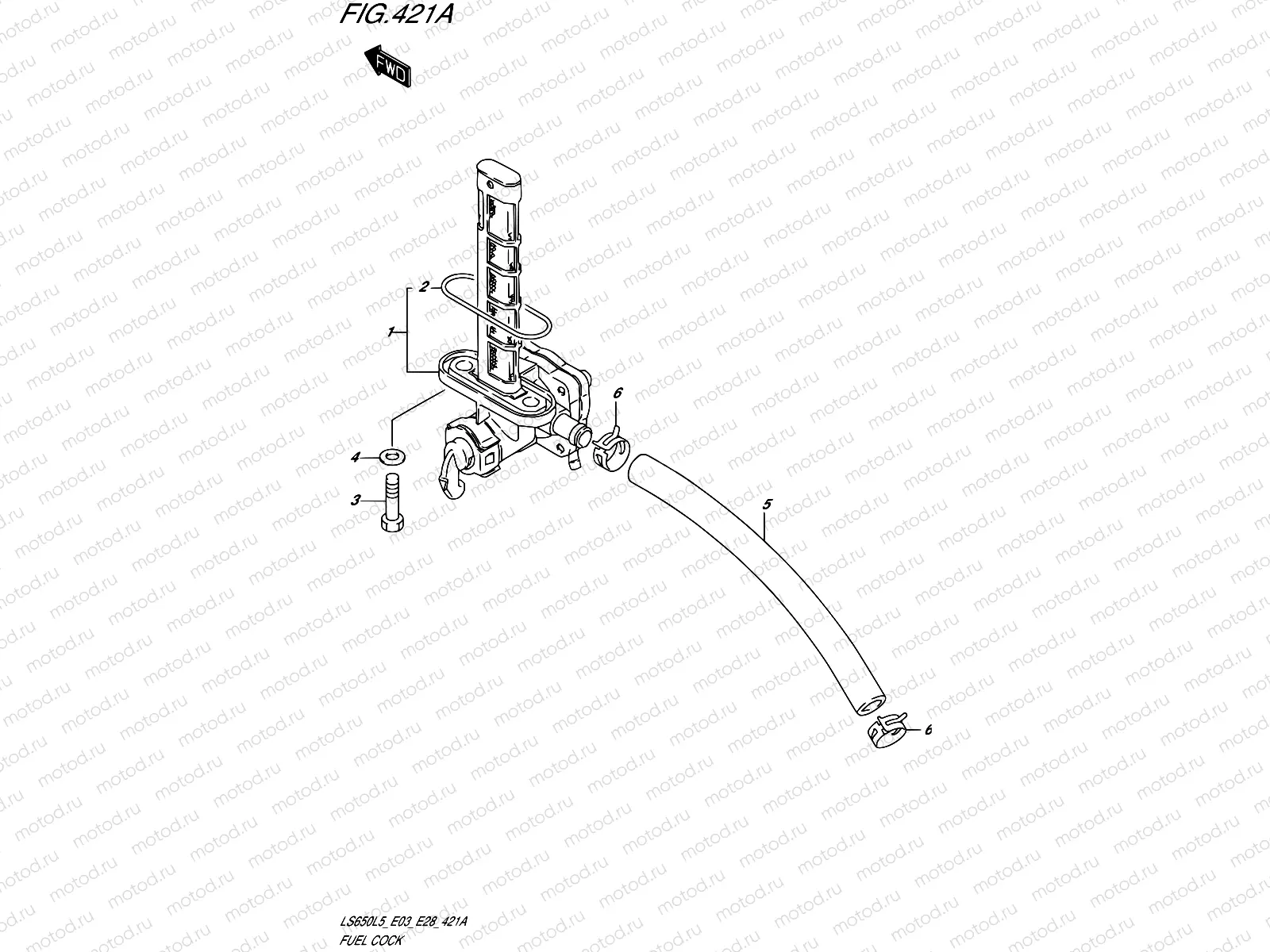421A - FUEL COCK
