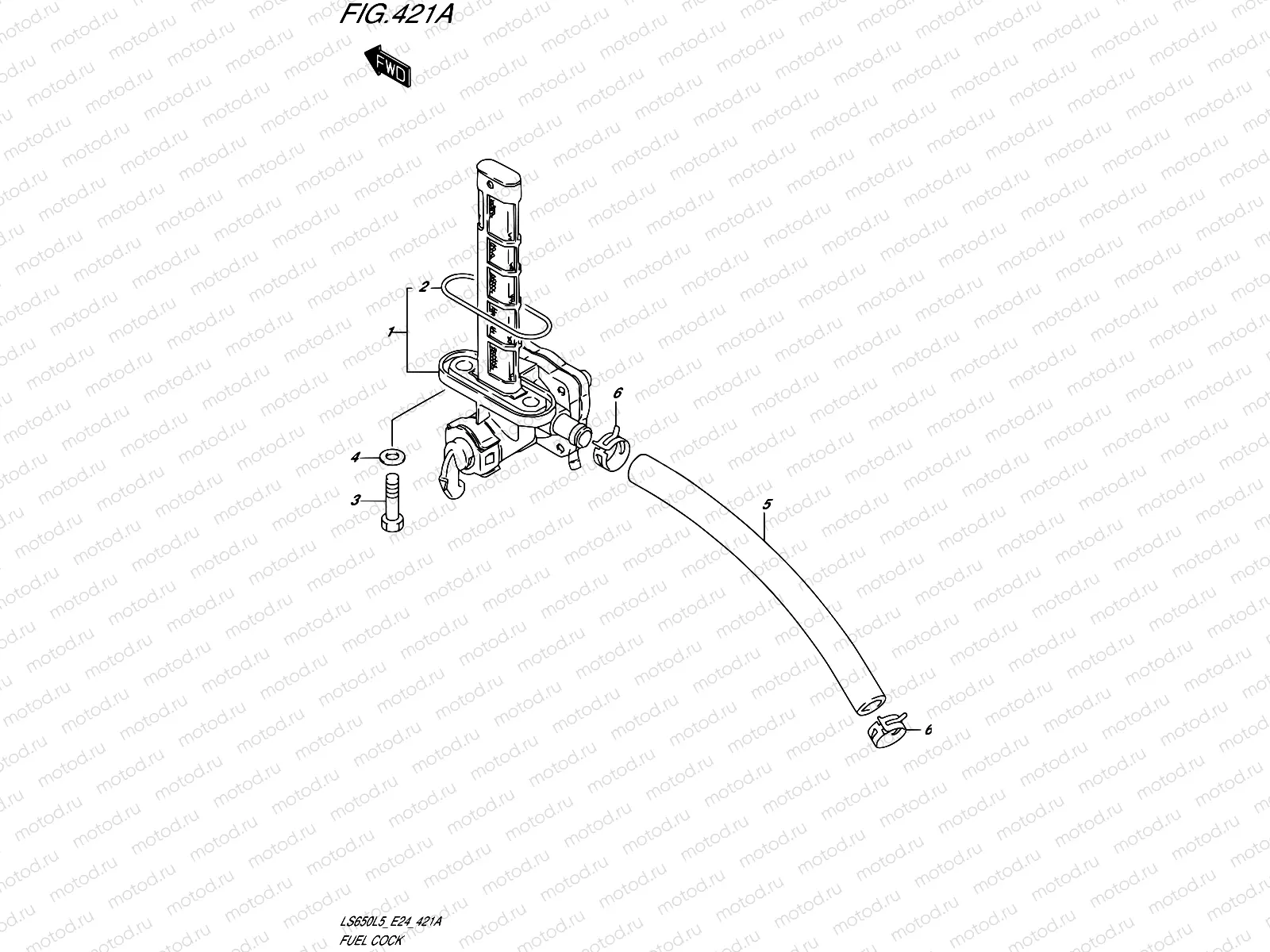 421A - FUEL COCK