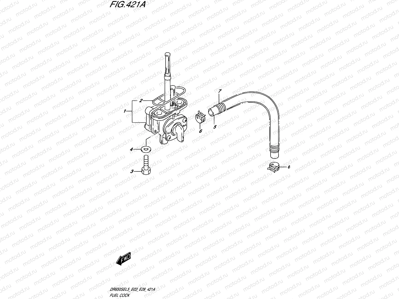 421A - FUEL COCK