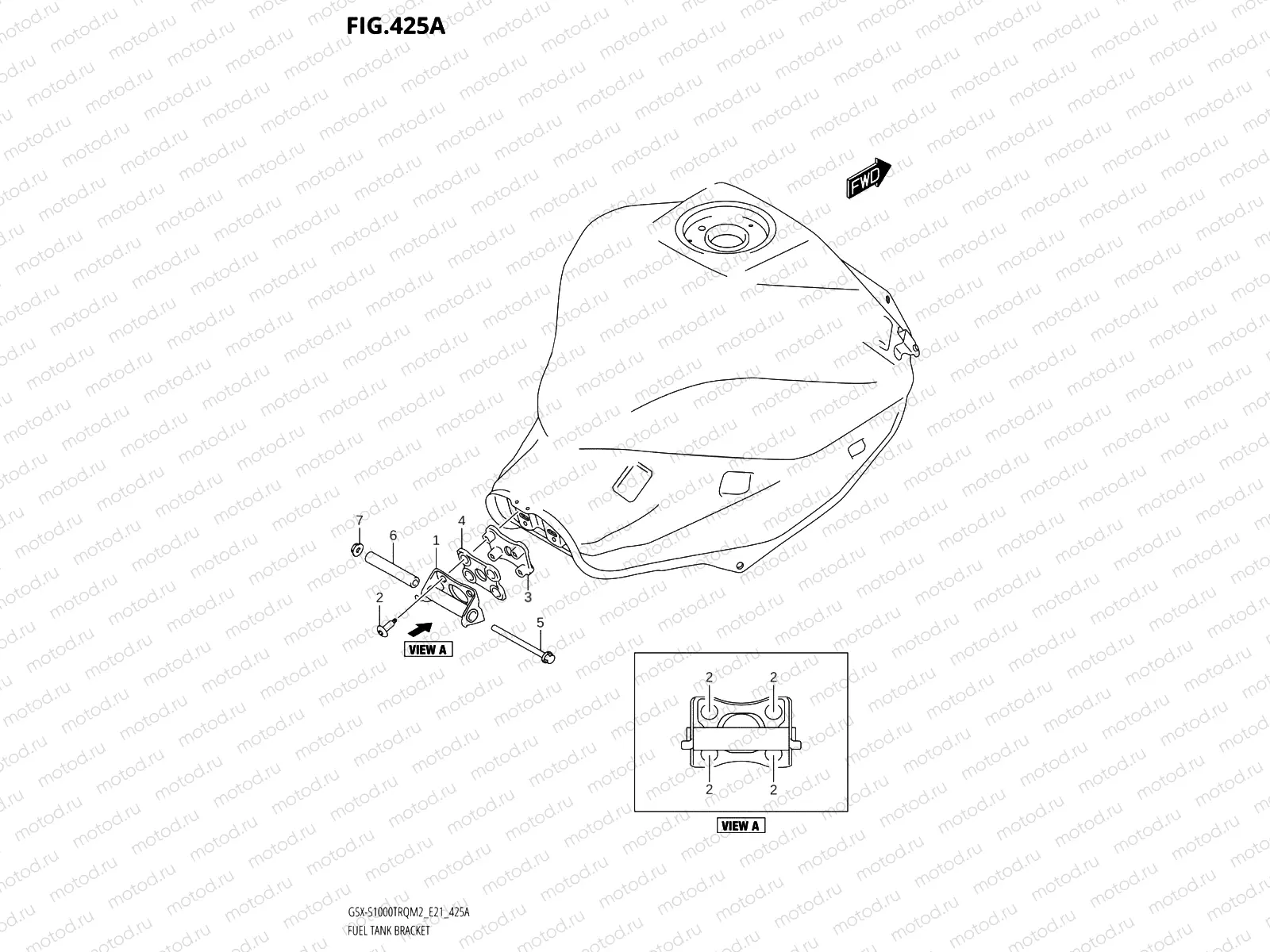 425A - FUEL TANK BRACKET