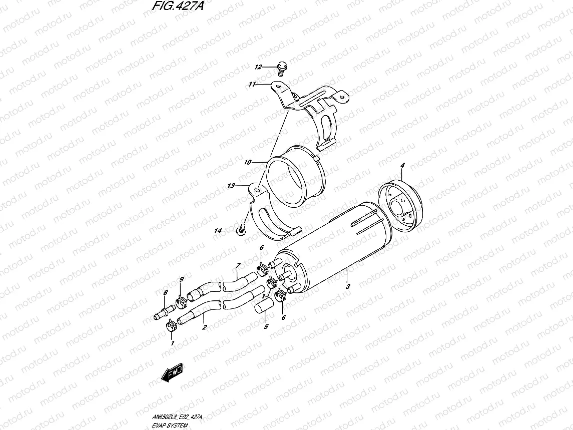 427A - EVAP SYSTEM
