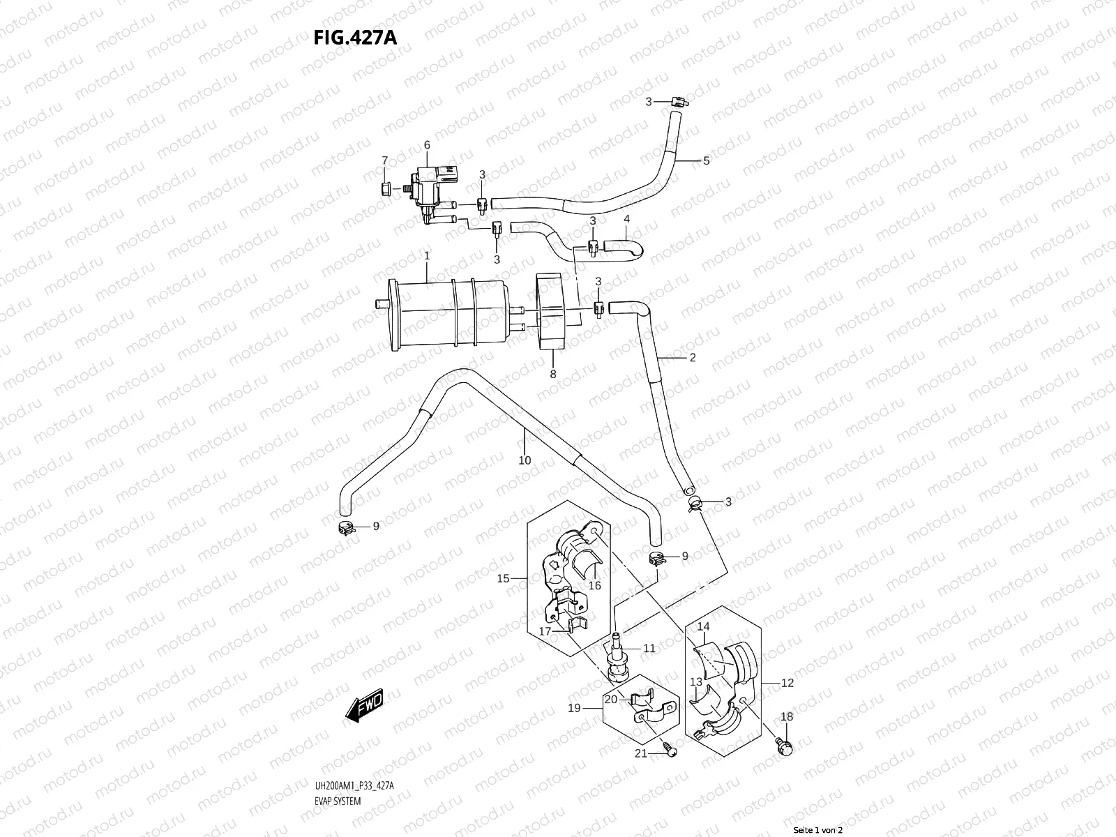 427A - EVAPORATION SYSTEM