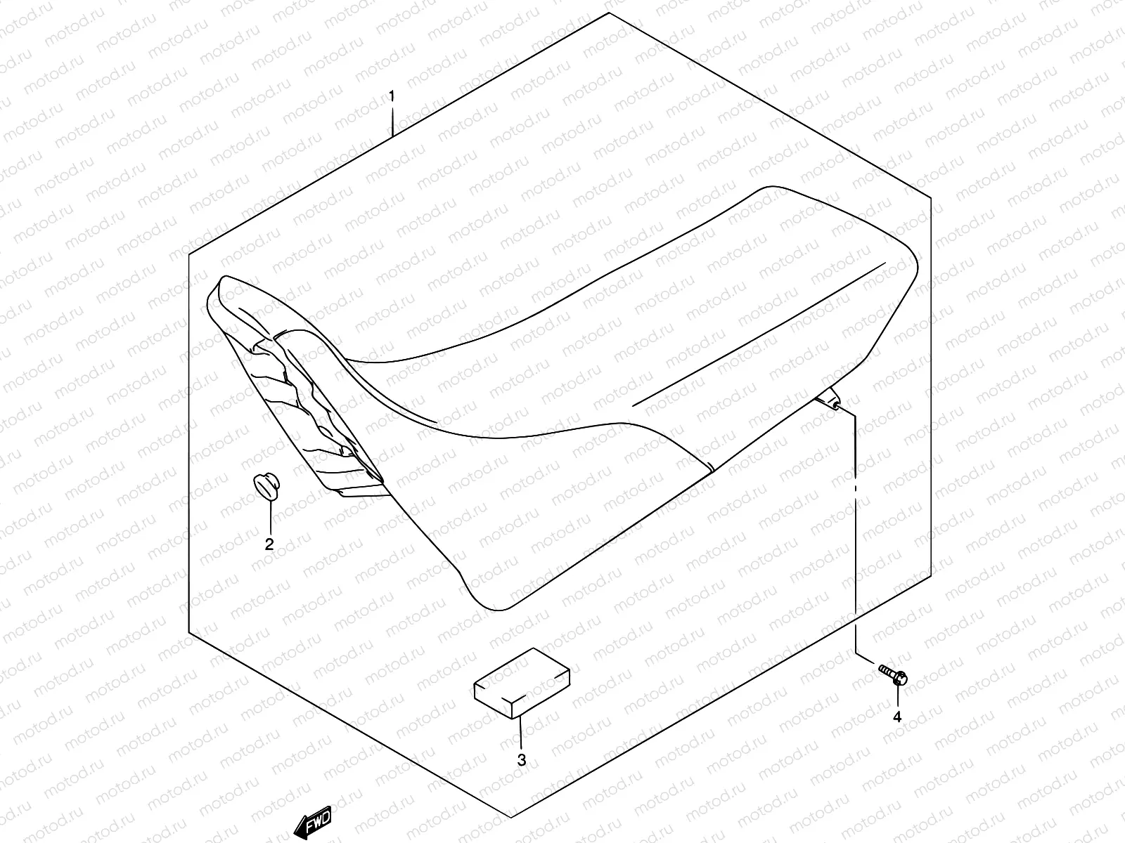 42A - SEAT (MODEL K2/K3/K4)