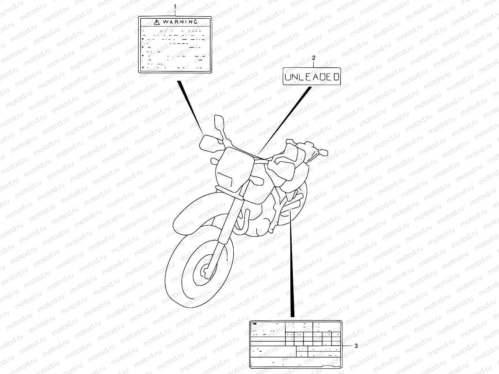 42B - LABEL (MODEL K4/K5 E24)