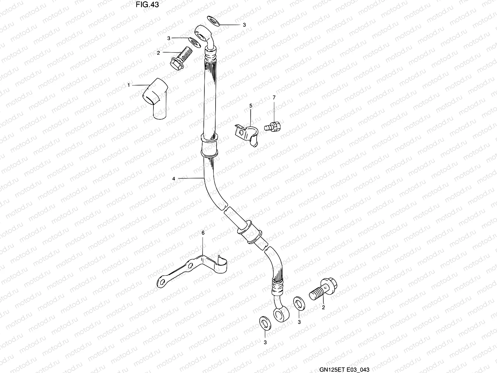 43 - BRAKE HOSE