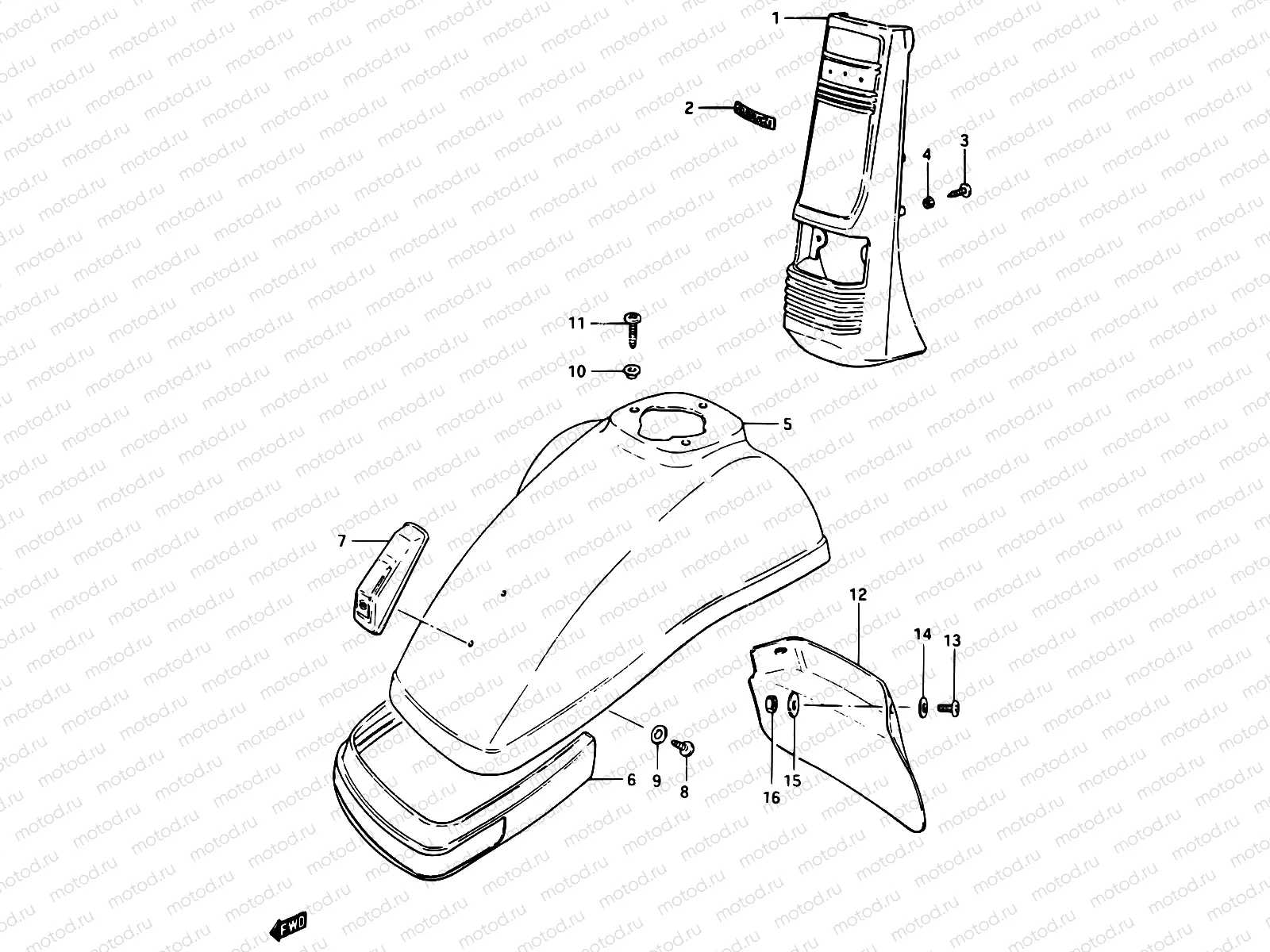 43 - COVER FRAME HEAD