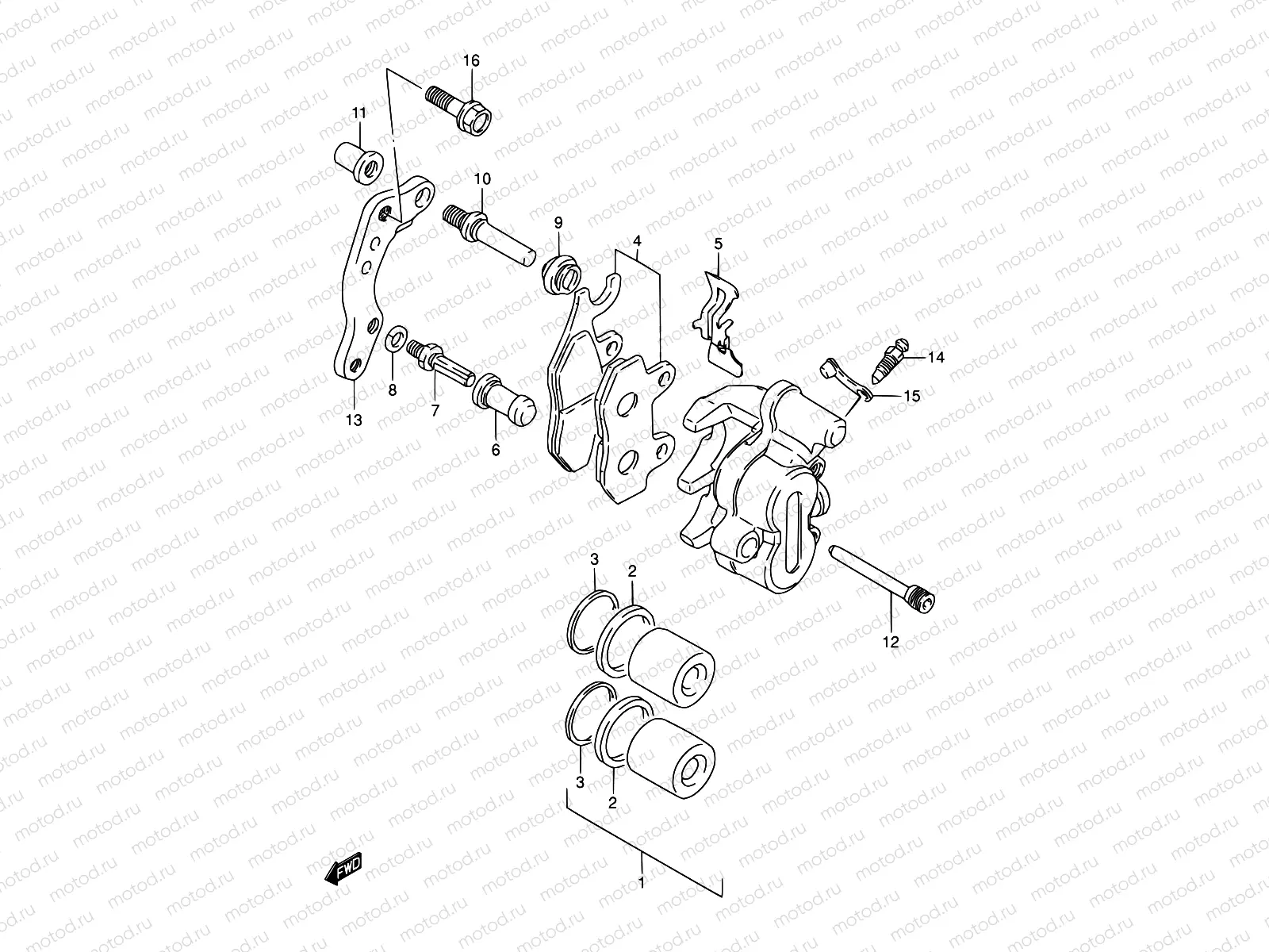 43 - FRONT CALIPER