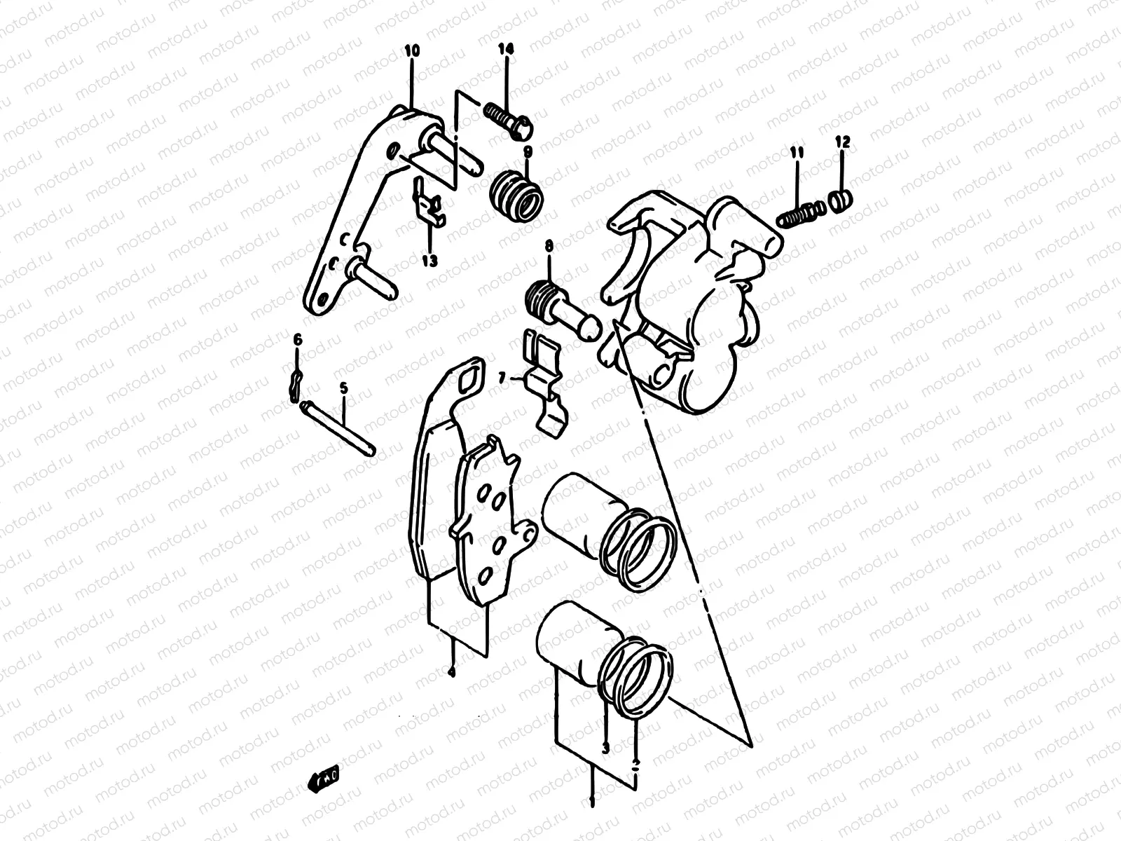 43 - FRONT CALIPER