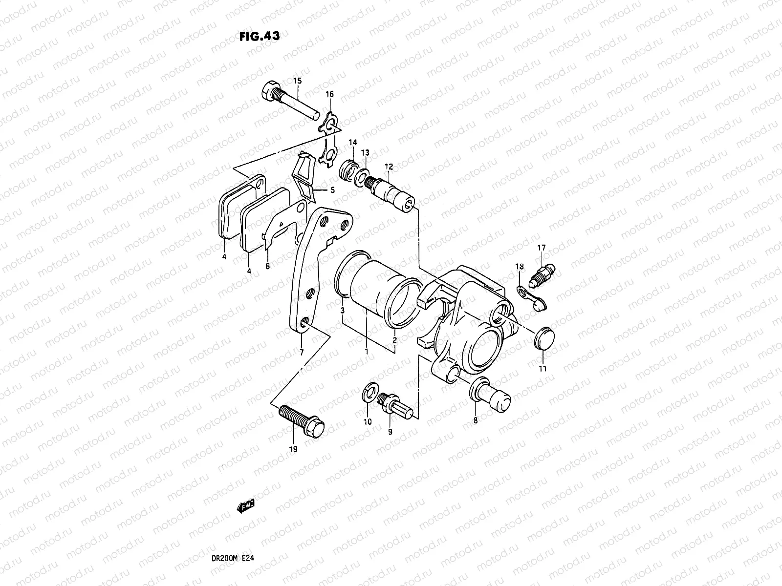 43 - FRONT CALIPERS