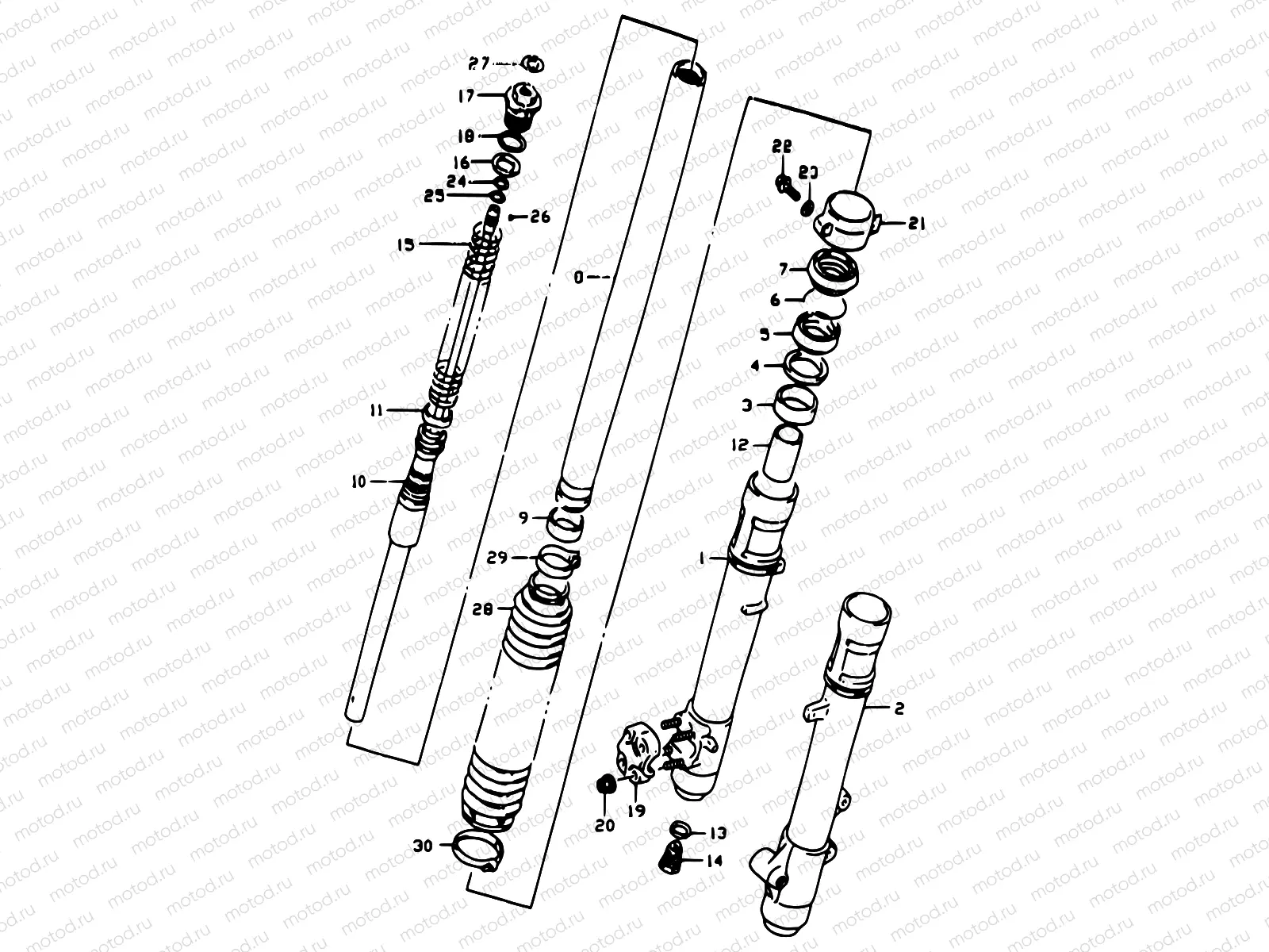 43 - FRONT DAMPER