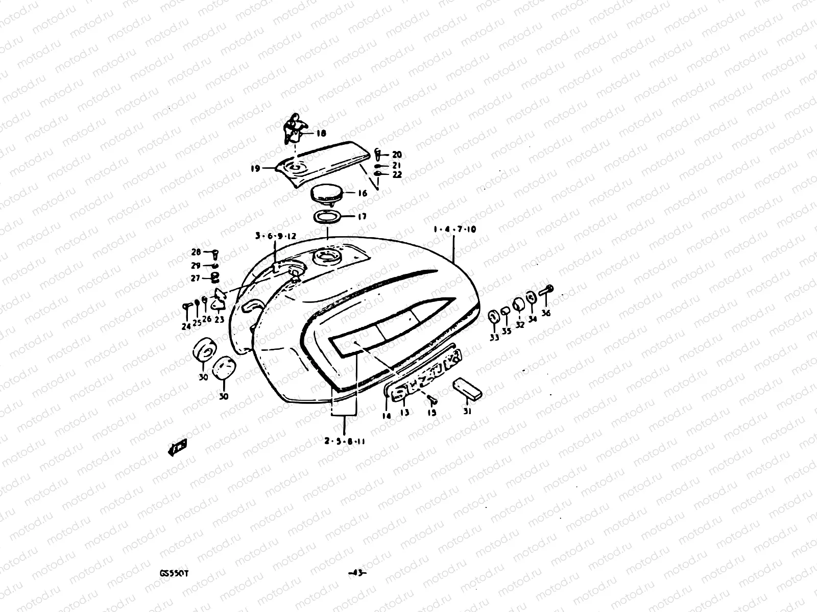 43 - FUEL TANK