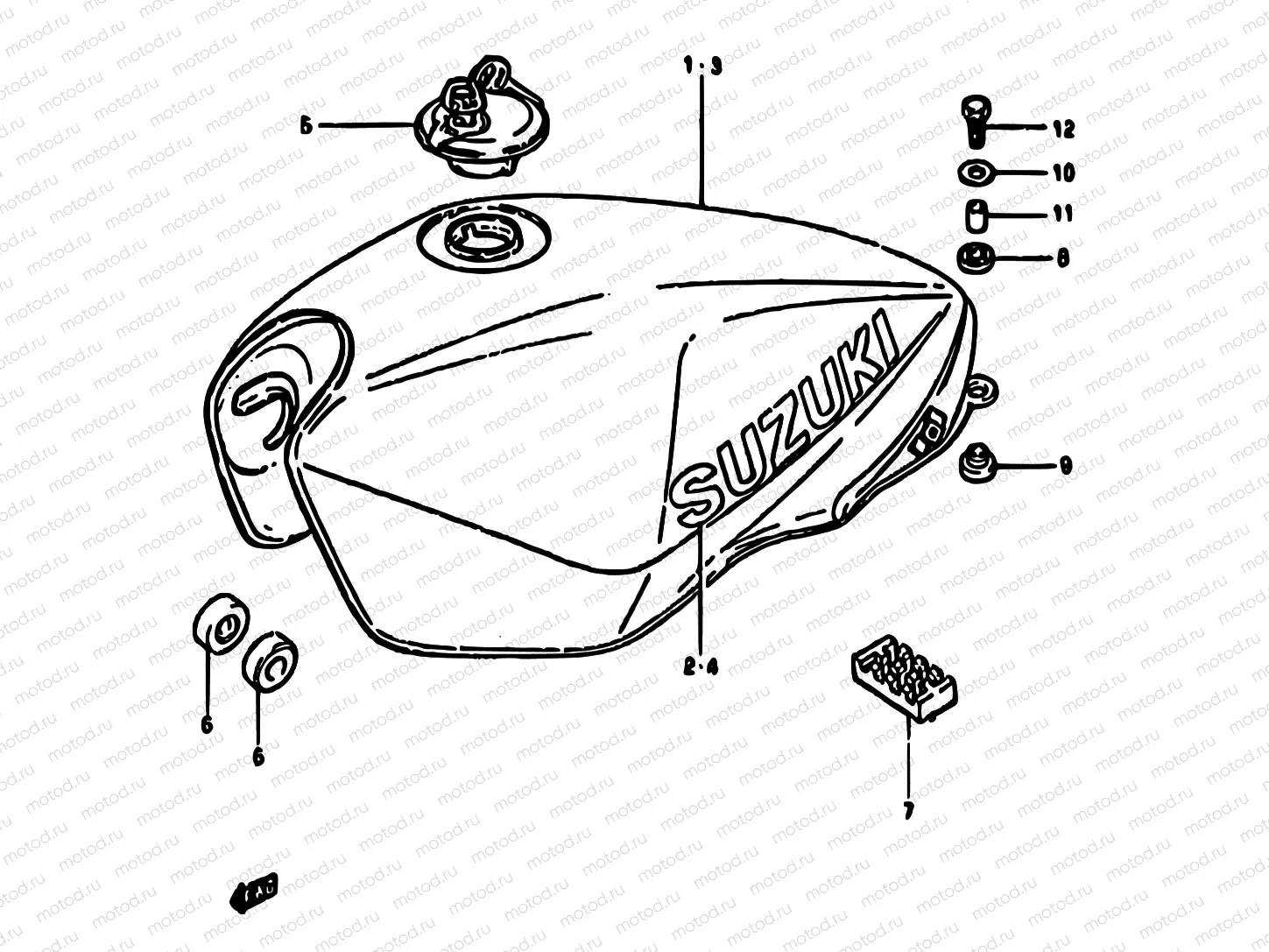 43 - FUEL TANK