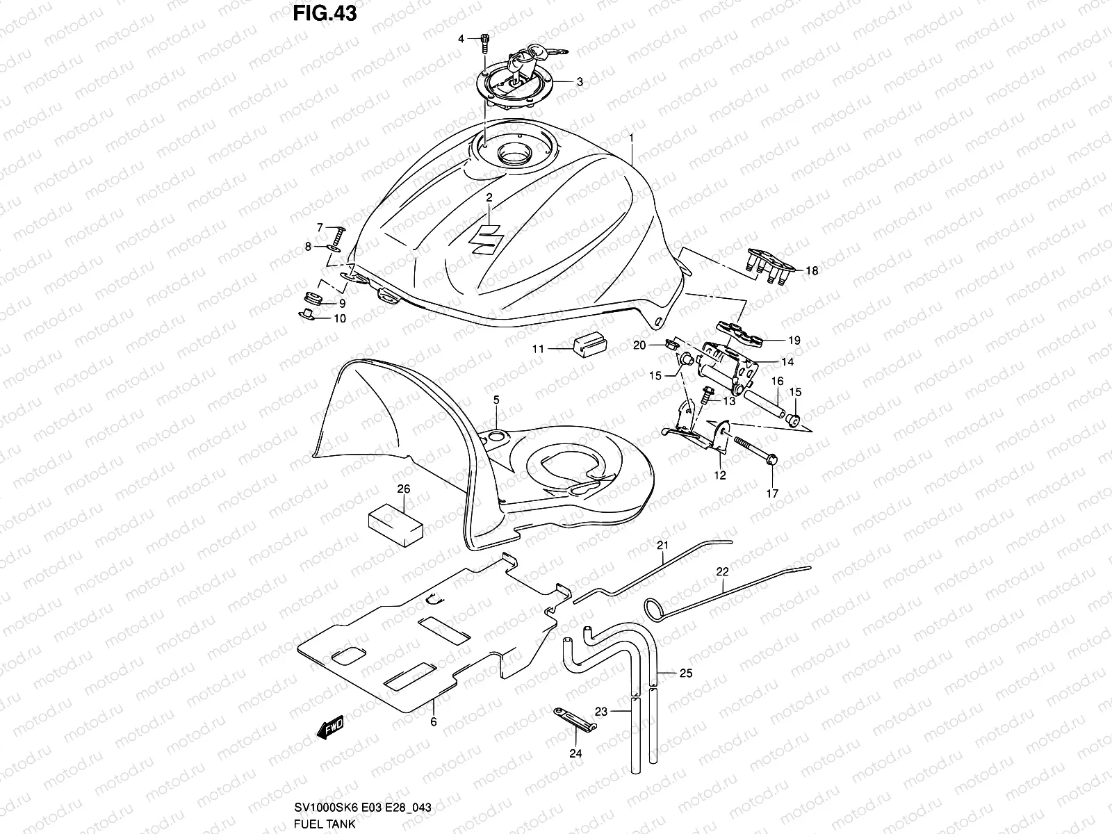 43 - FUEL TANK