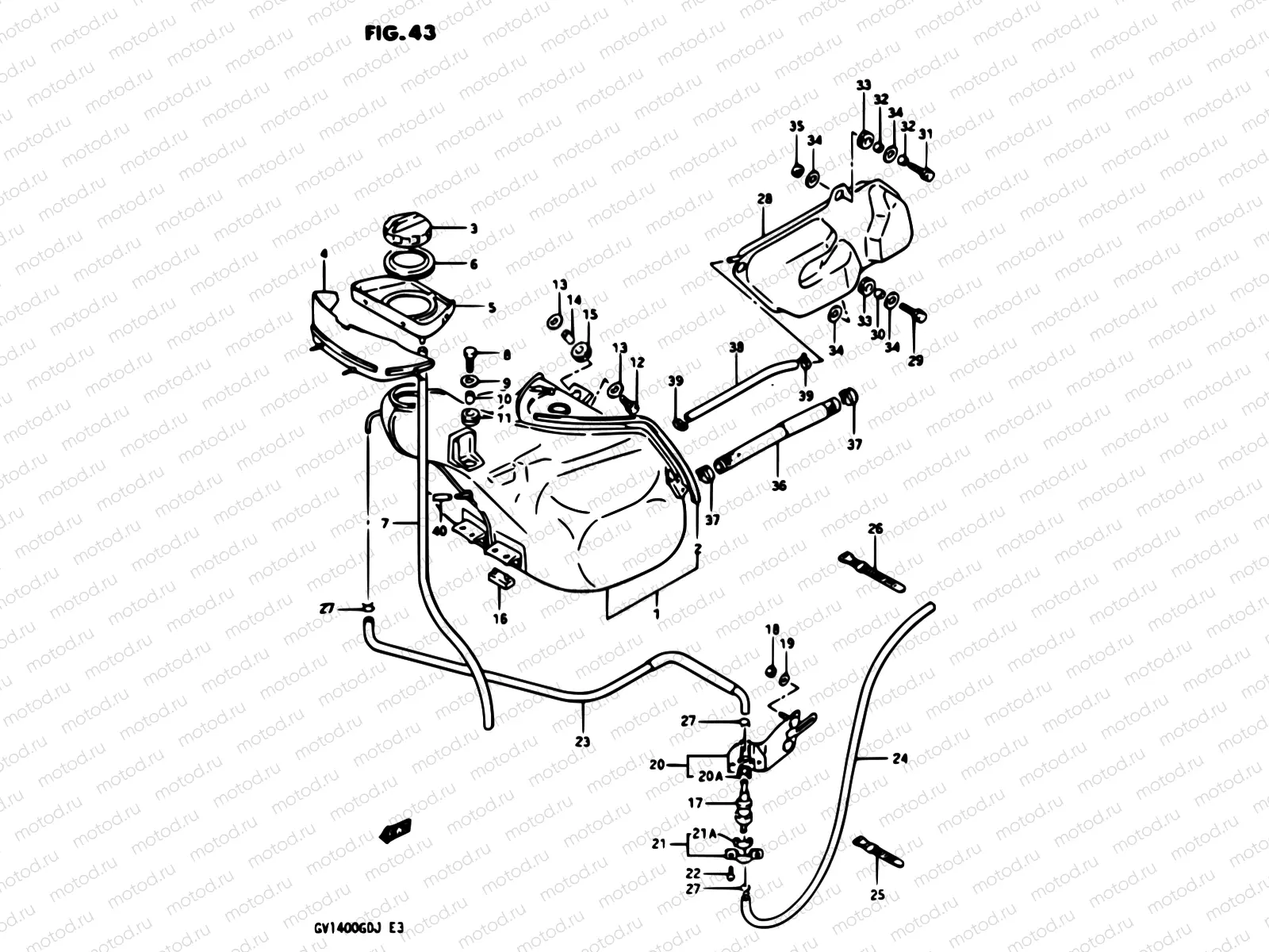 43 - FUEL TANK