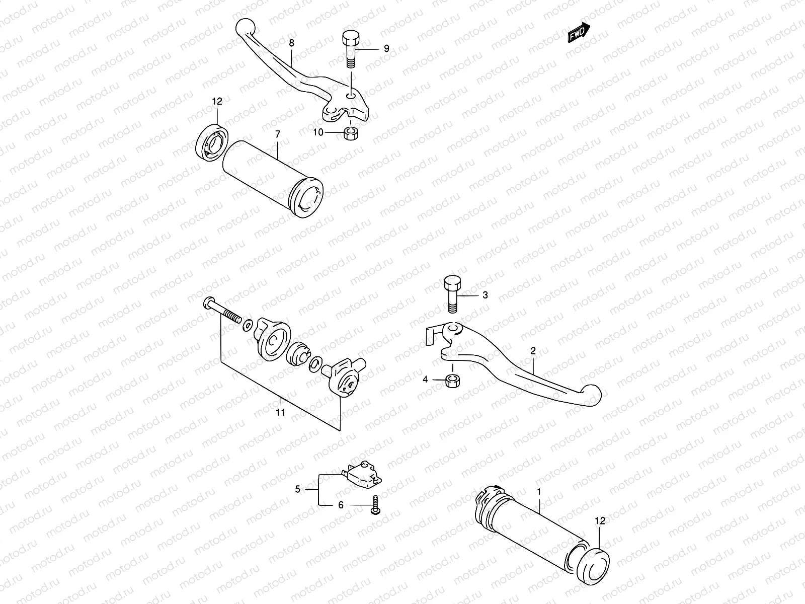 43 - HANDLE LEVER