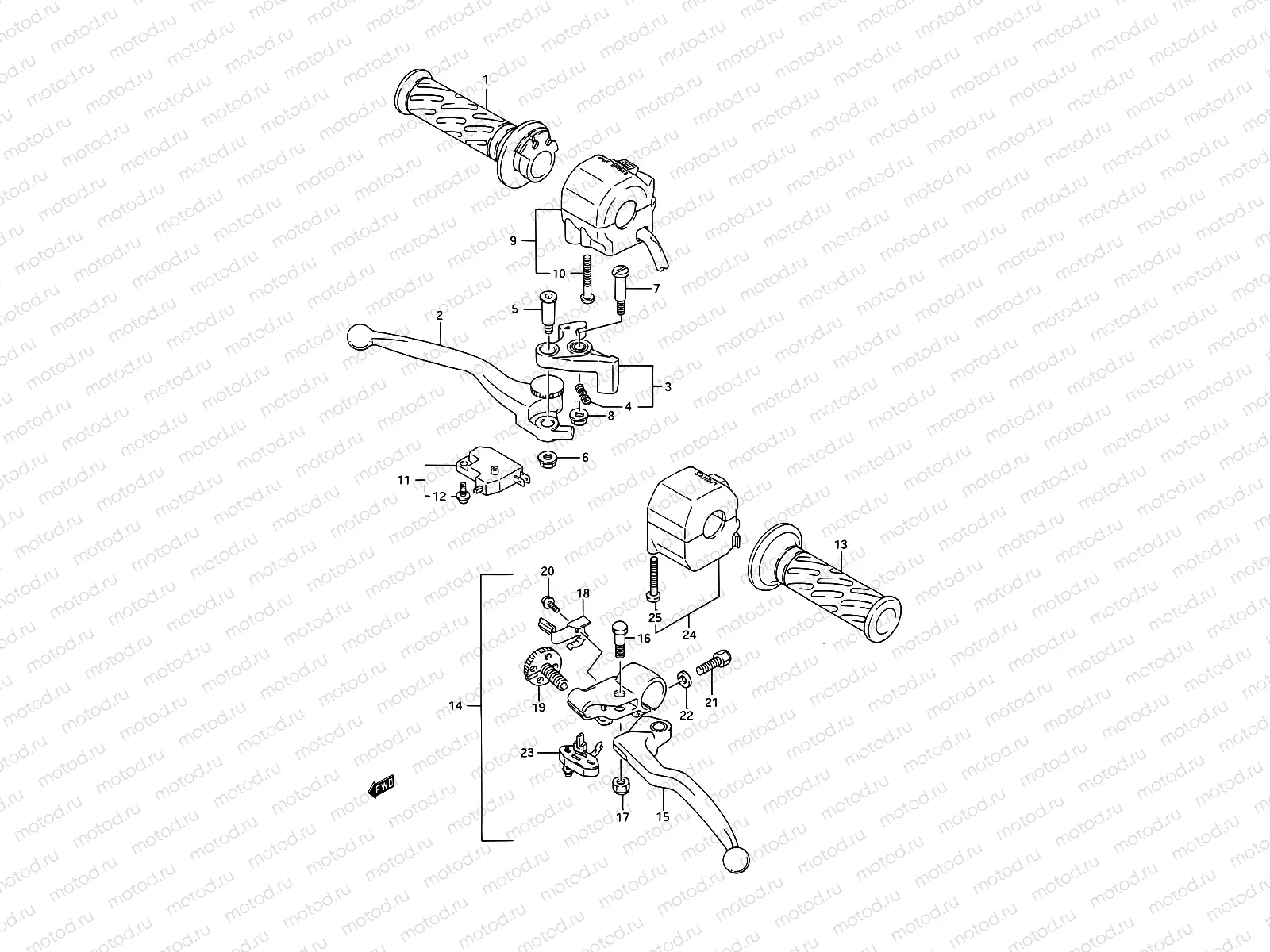 43 - HANDLE SWITCH