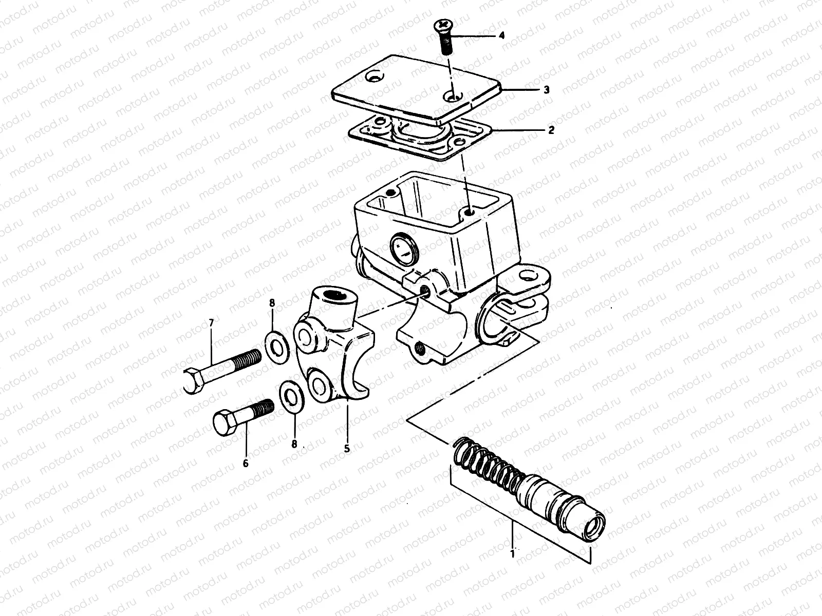 43 - MASTER CYLINDER