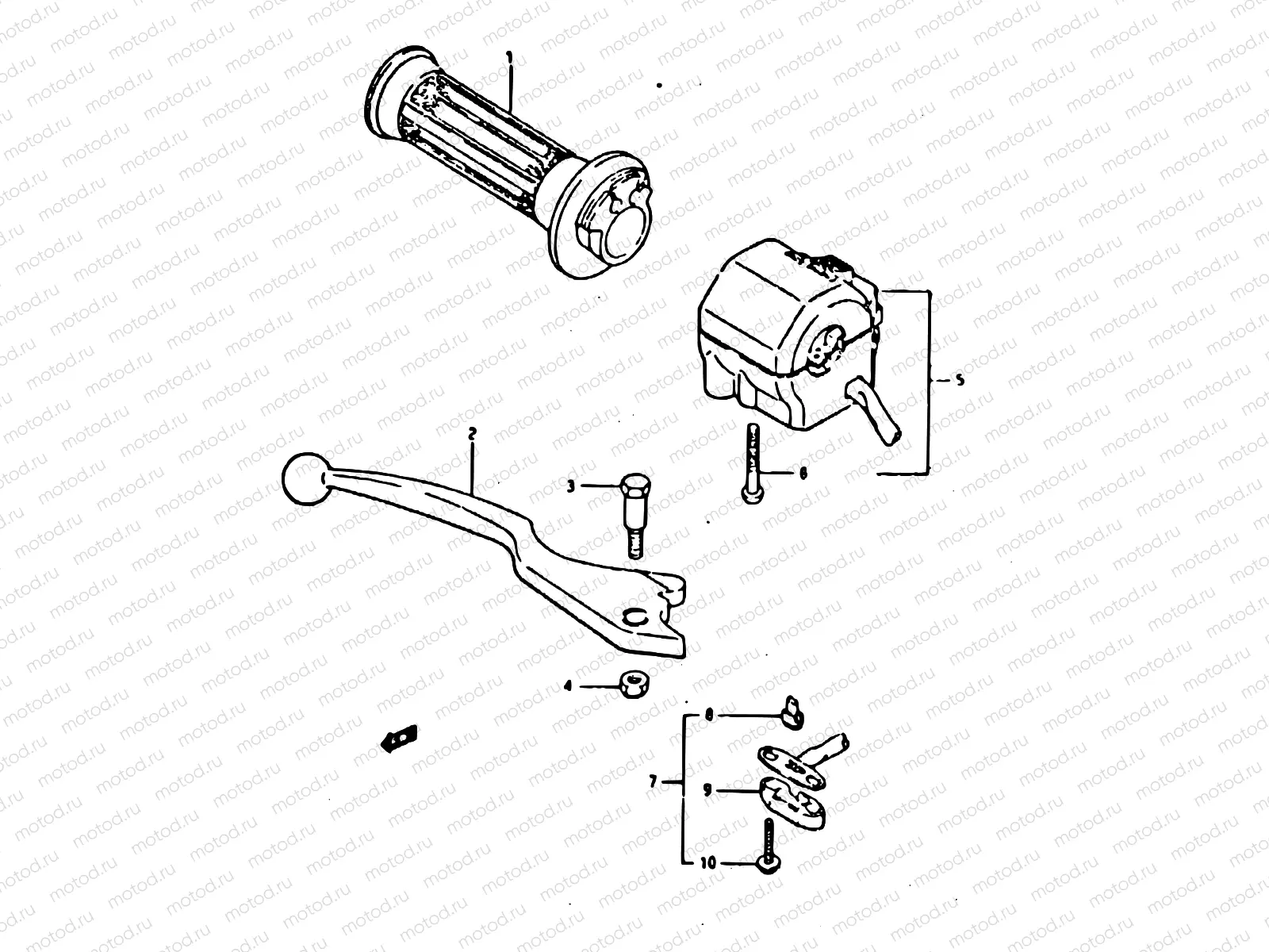 43 - RIGHT HANDLE SW