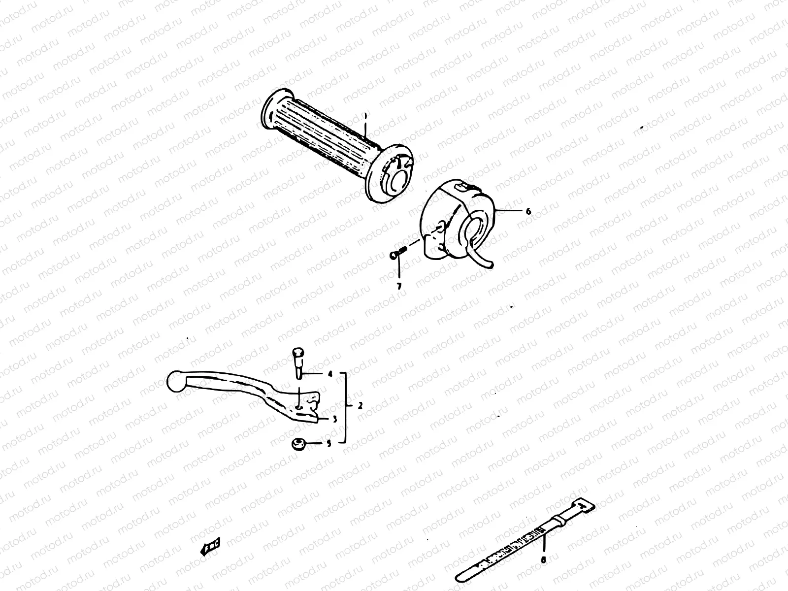 43 - RIGHT HANDLE SWITCH