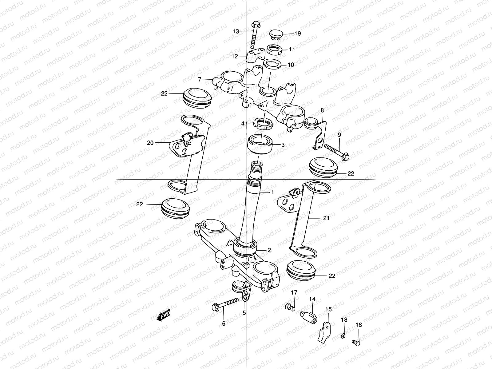 43 - STEERING STEM