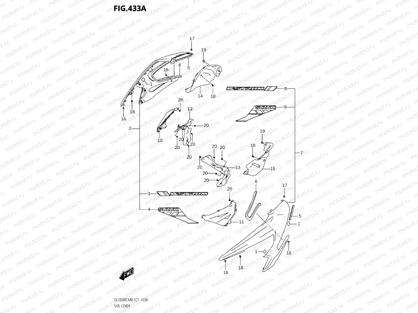 433A - SIDE COVER