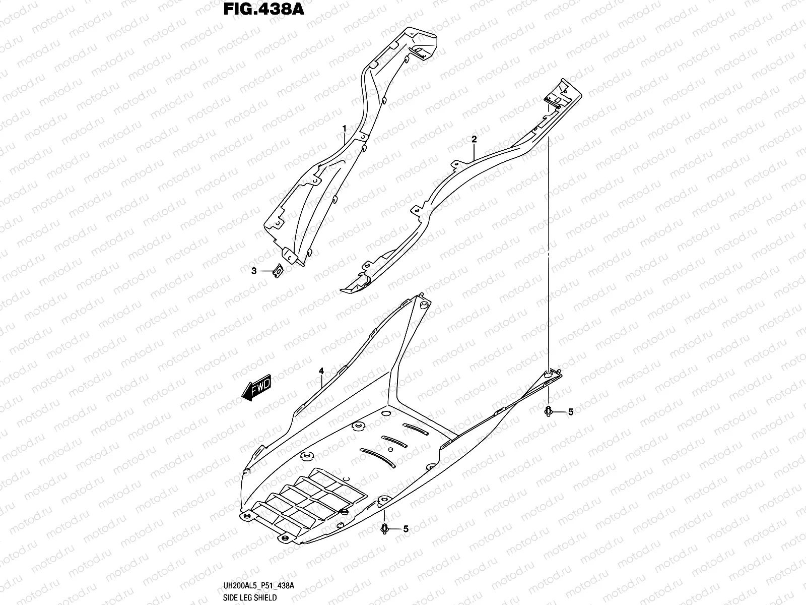 438A - SIDE LEG SHIELD