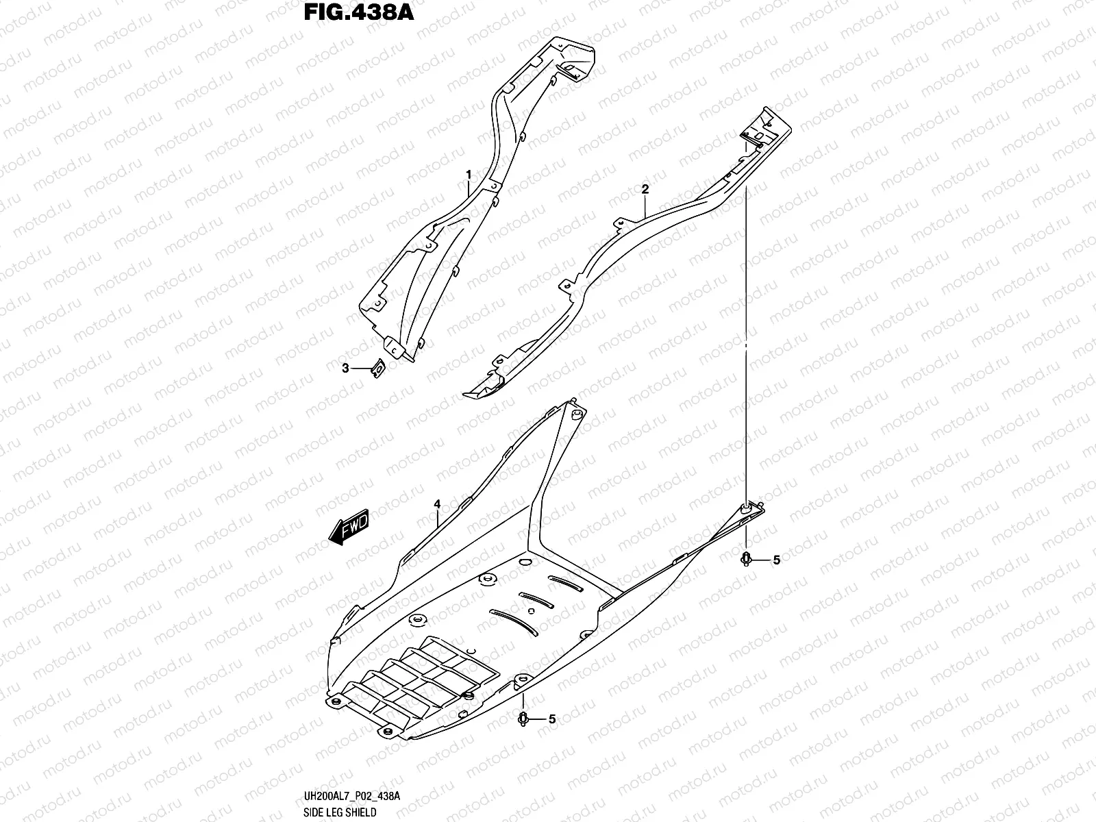 438A - SIDE LEG SHIELD