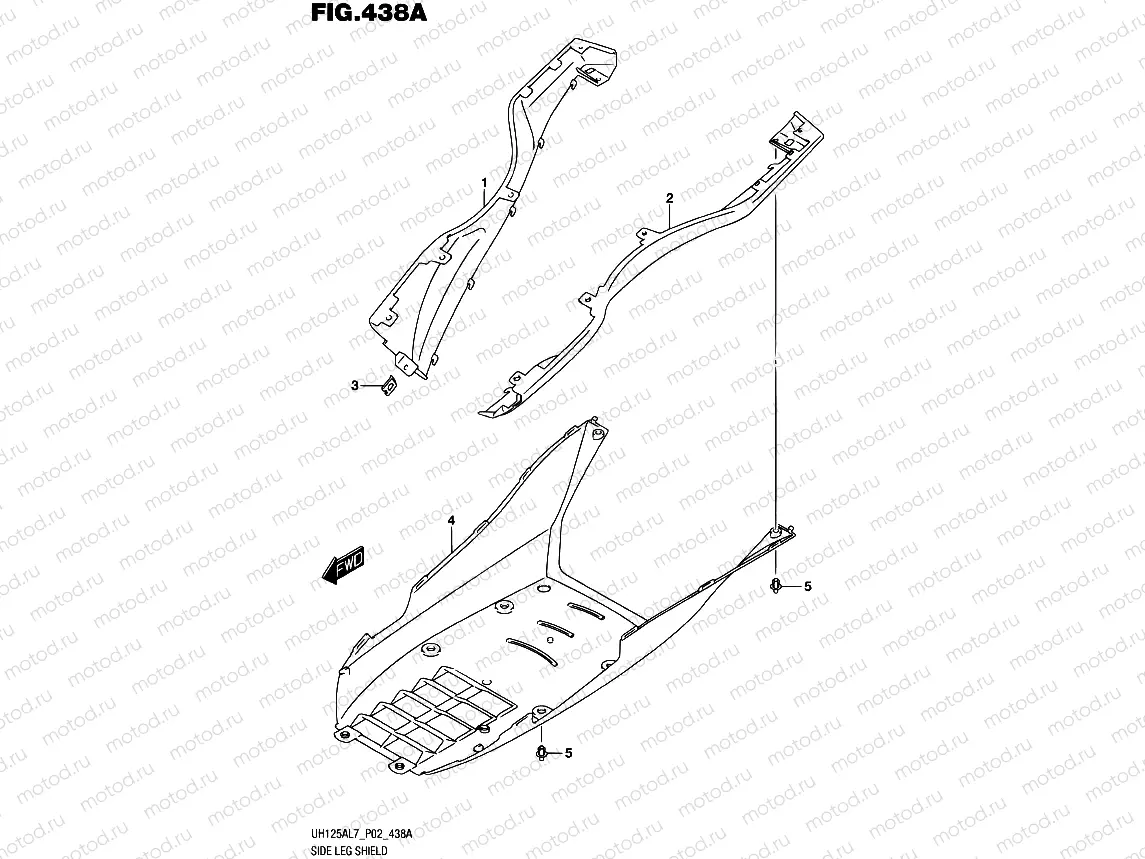 438A - SIDE LEG SHIELD
