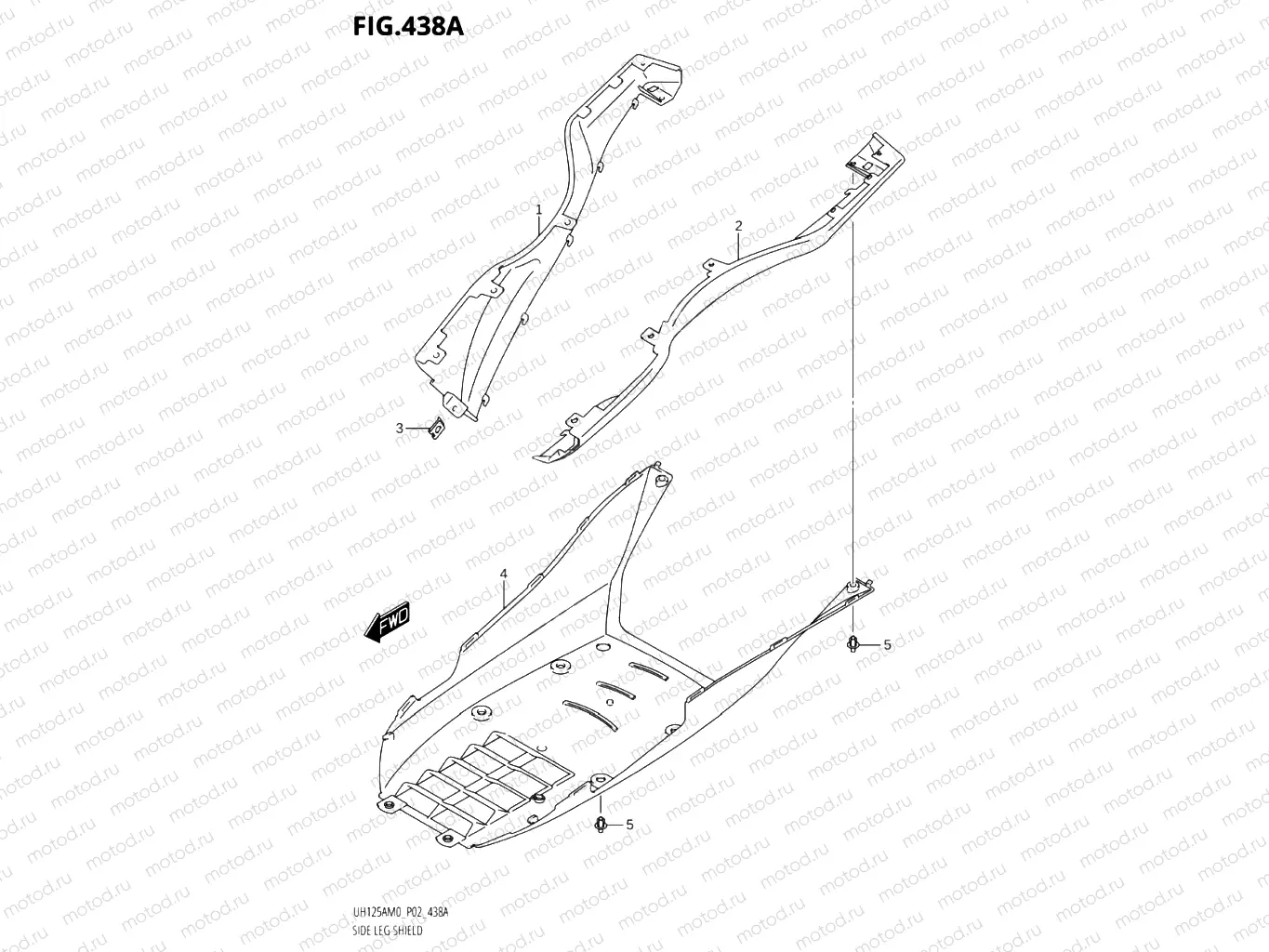 438A - SIDE LEG SHIELD
